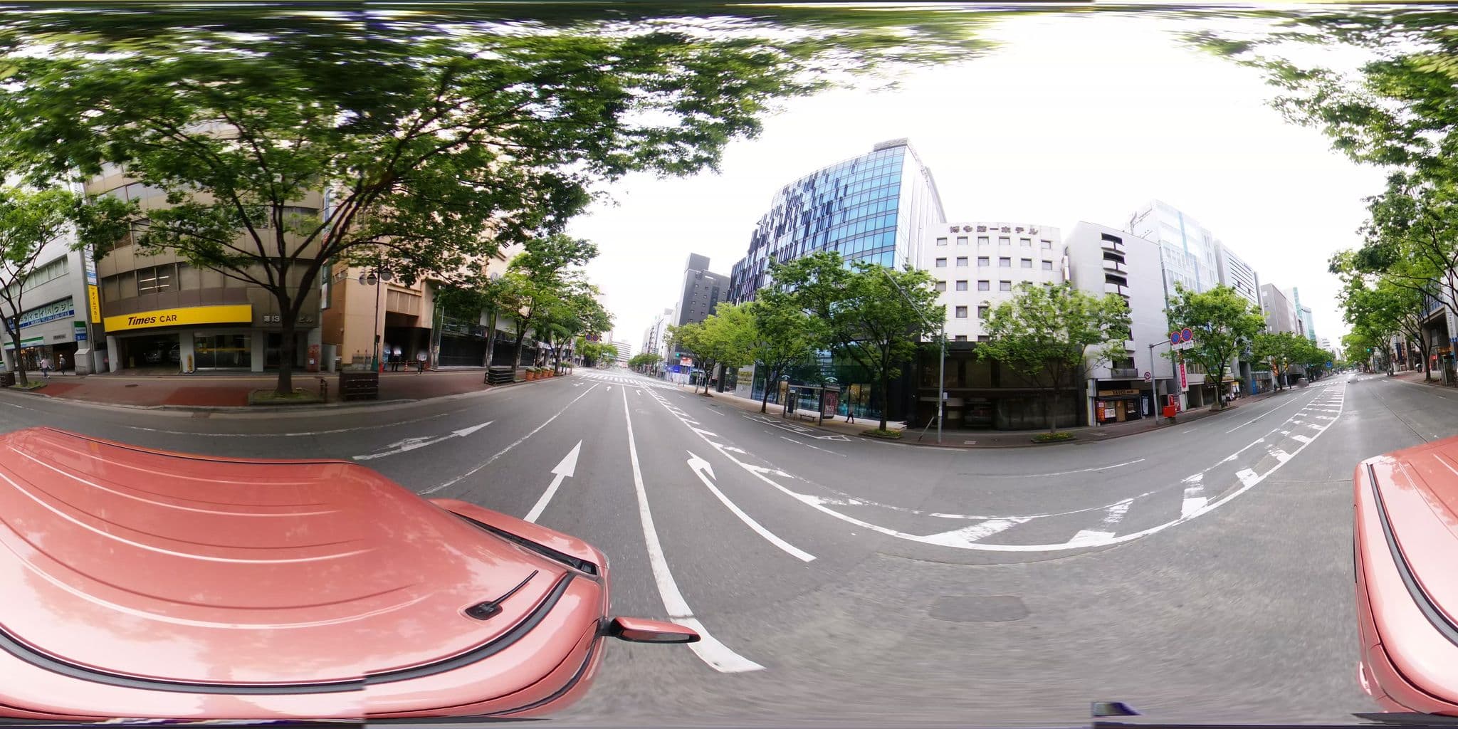 Street view near 博多ターミナルホテル (Hakata Terminal Hotel), Fukuoka — © potaro67v (CC BY-SA · Mapillary)