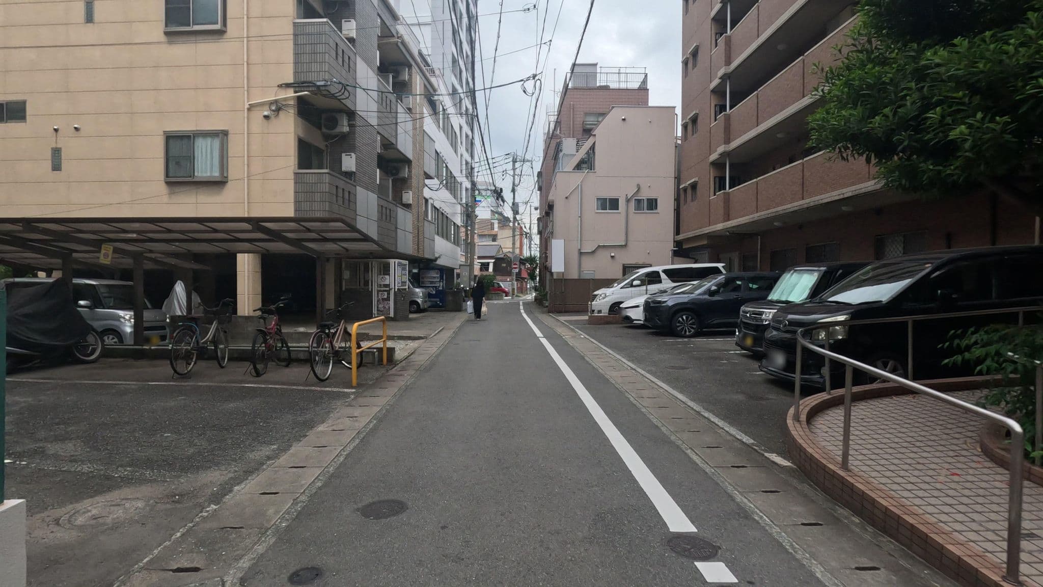 Street view near Musubi Hotel Machiya Katakasu 1, Fukuoka — © alt9800 (CC BY-SA · Mapillary)