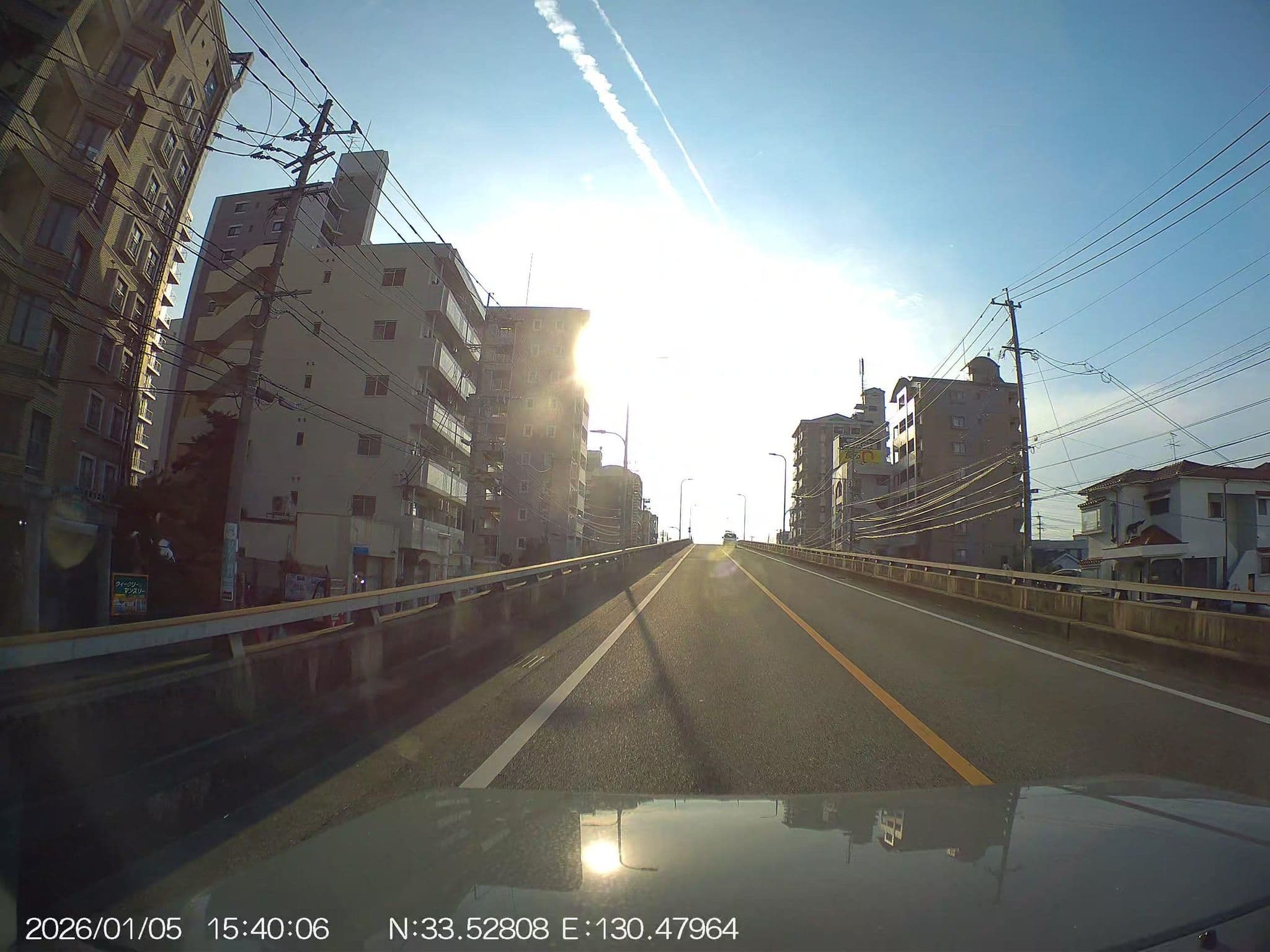Street view near ホテル K&K俵, Ōnojō — © aHS (CC BY-SA · Mapillary)