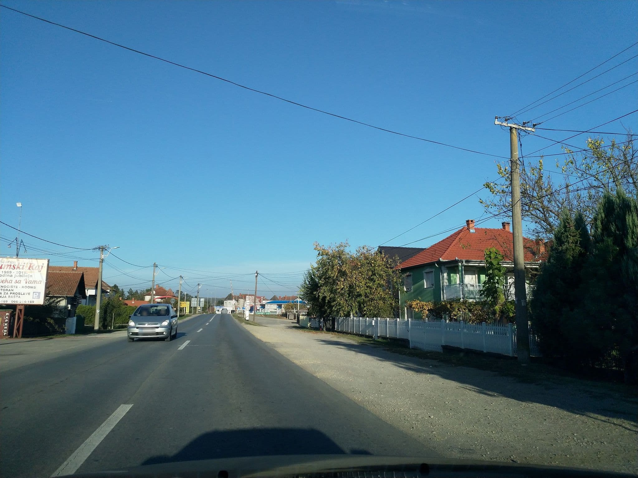 Street view near B&B Drumski Raj, Lapovo — © aleksajov (CC BY-SA · Mapillary)