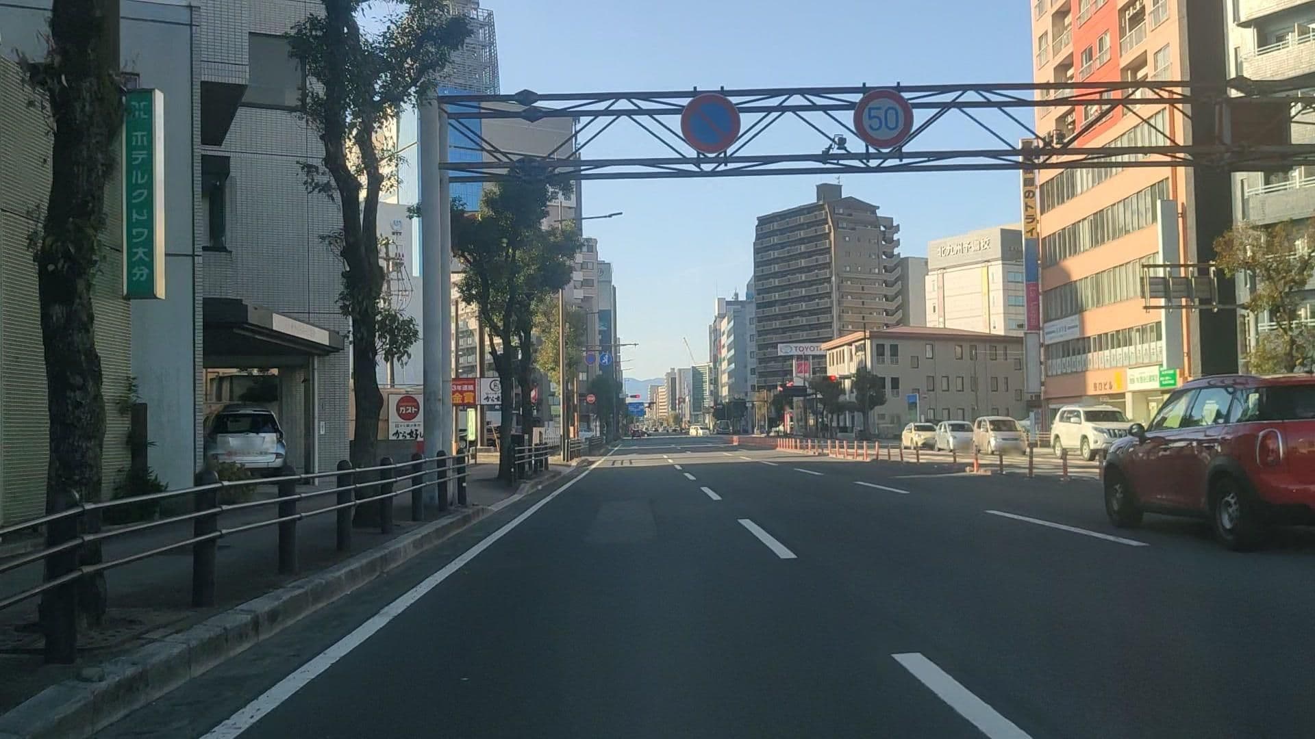 Street view near ホテルクドウ大分, Ōita — © drivephotograph (CC BY-SA · Mapillary)