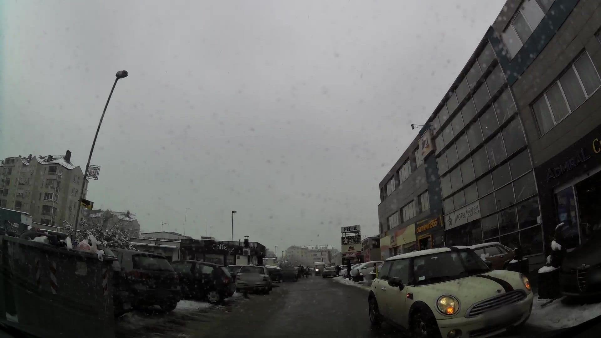 Street view near Admiral, Belgrade
