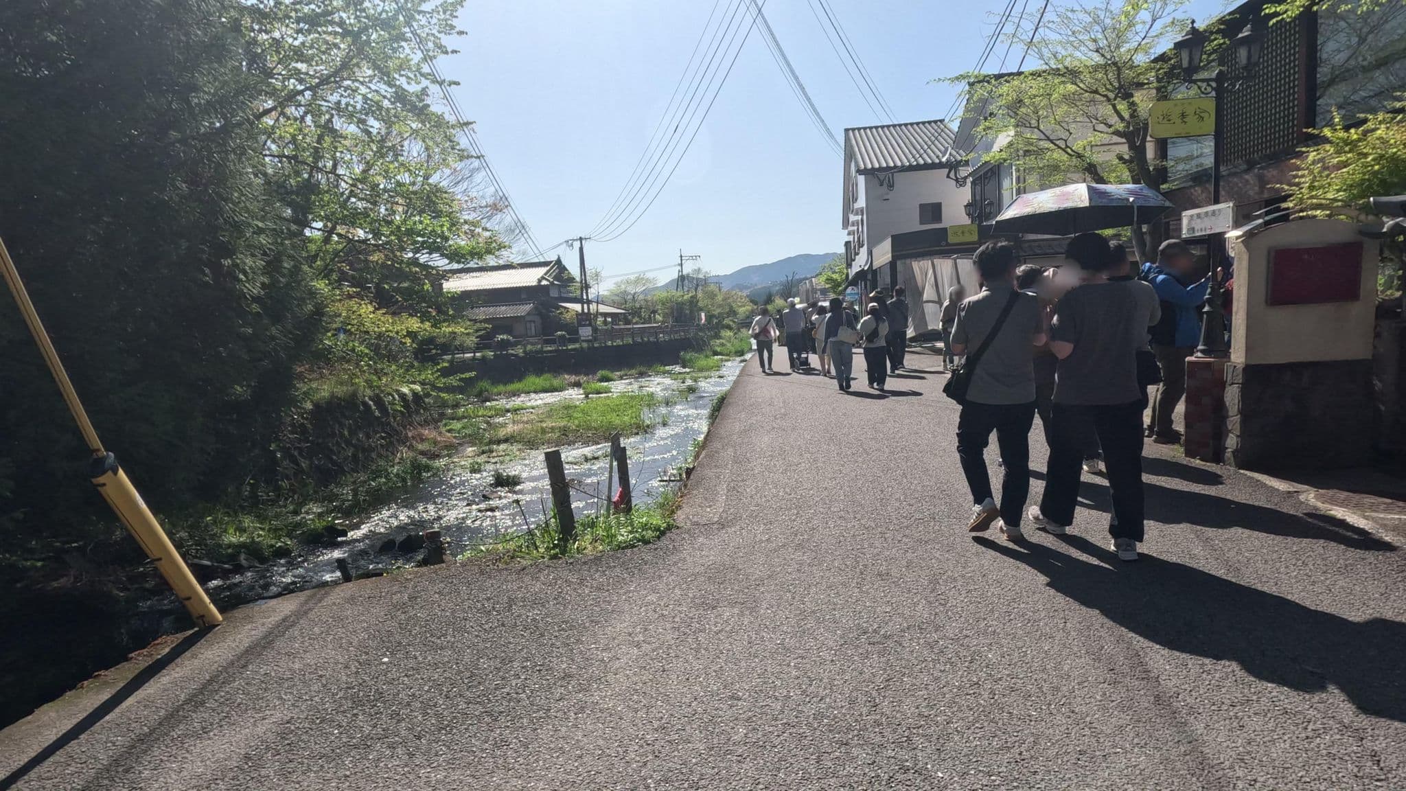 Street view near なな川, Yufu — © alt9800 (CC BY-SA · Mapillary)