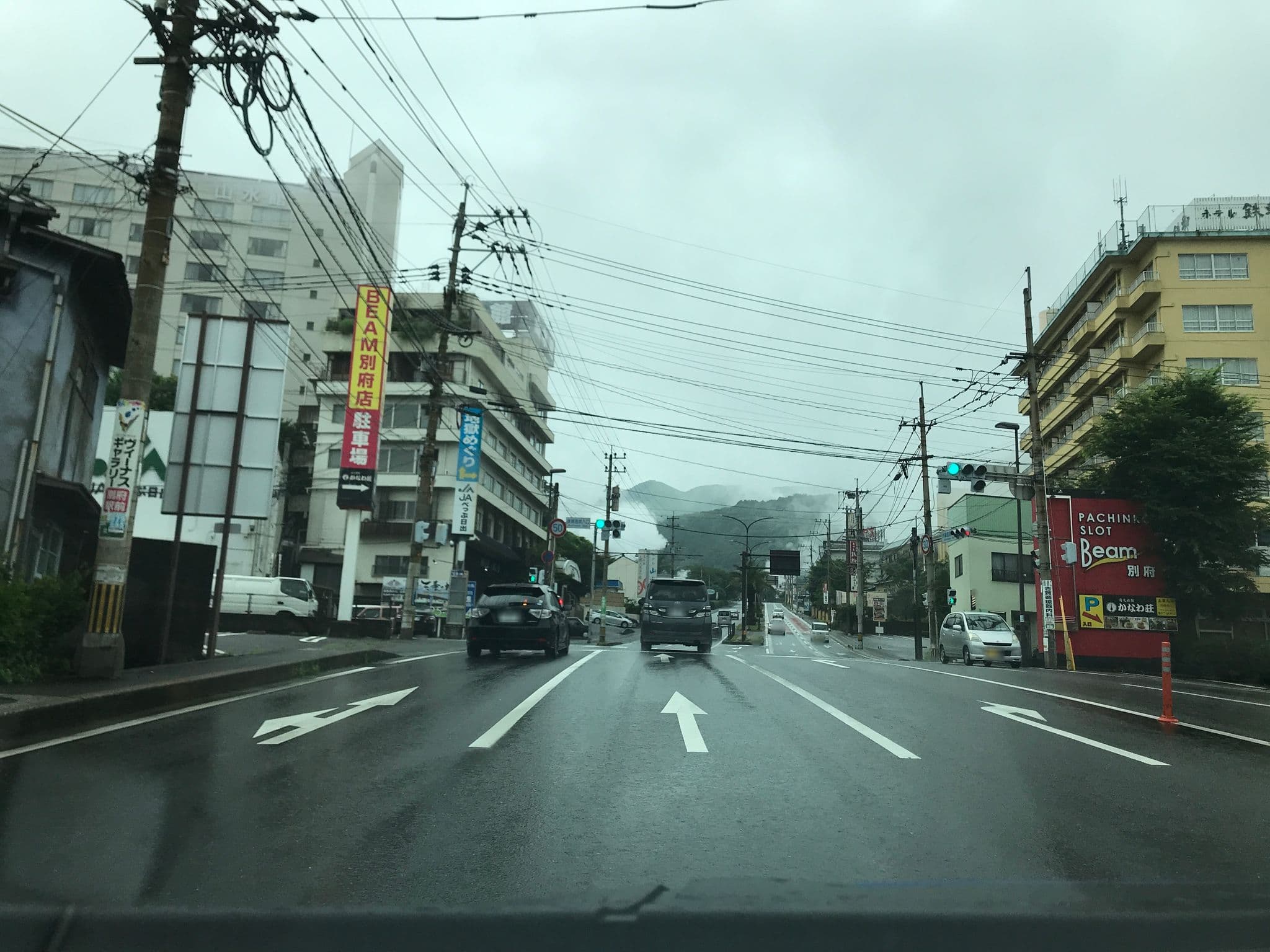 Street view near ホテルつるみ, Beppu — © yaritsusozai (CC BY-SA · Mapillary)