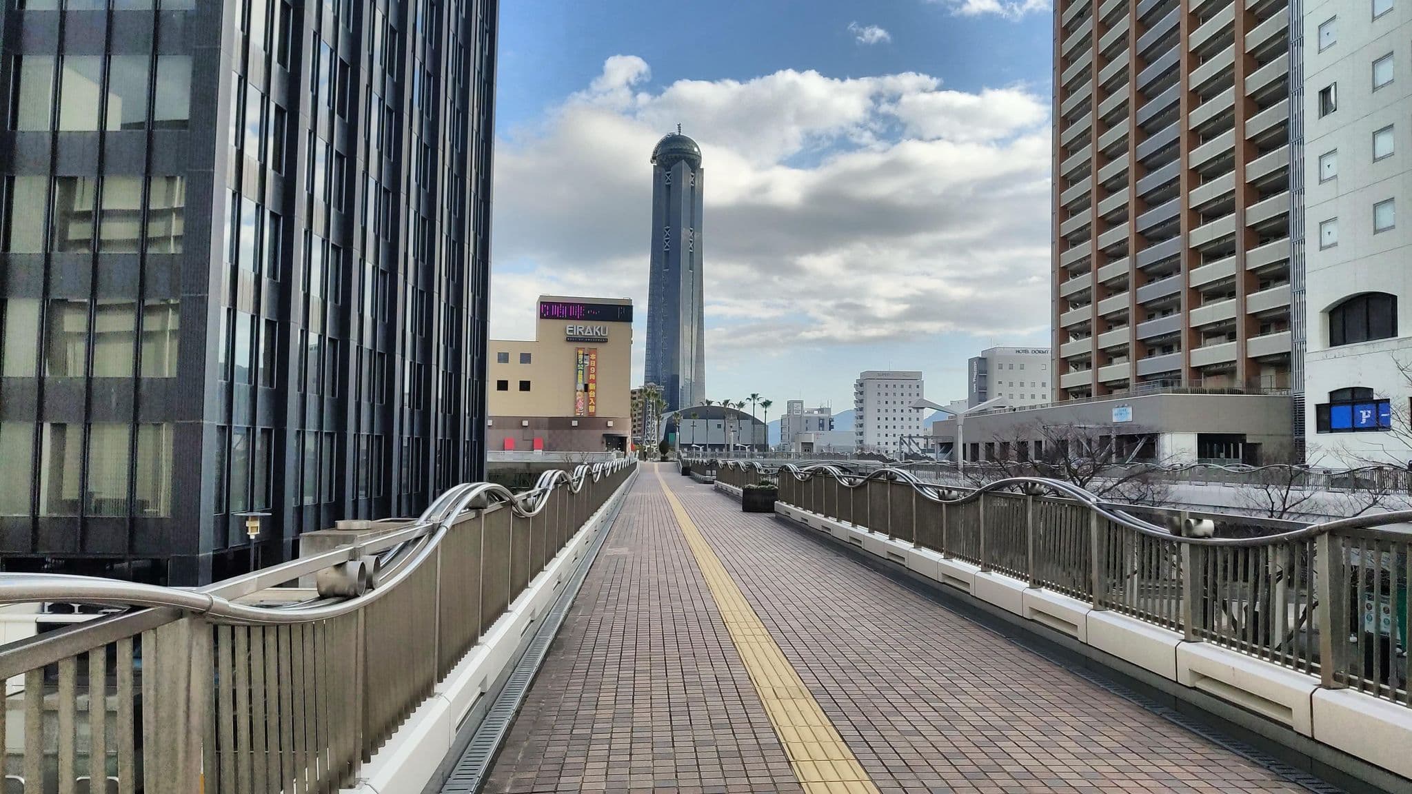 Street view near スマイルホテル下関, Shimonoseki — © drivephotograph (CC BY-SA · Mapillary)