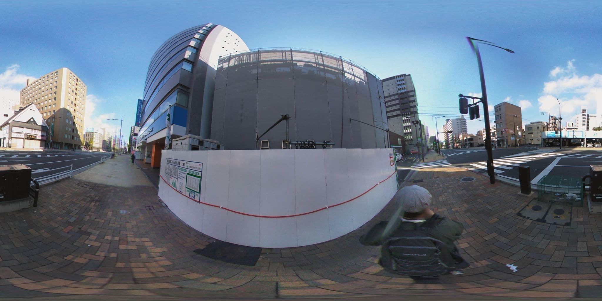 Street view near Ark Blue Hotel, Kitakyushu — © mura (CC BY-SA · Mapillary)