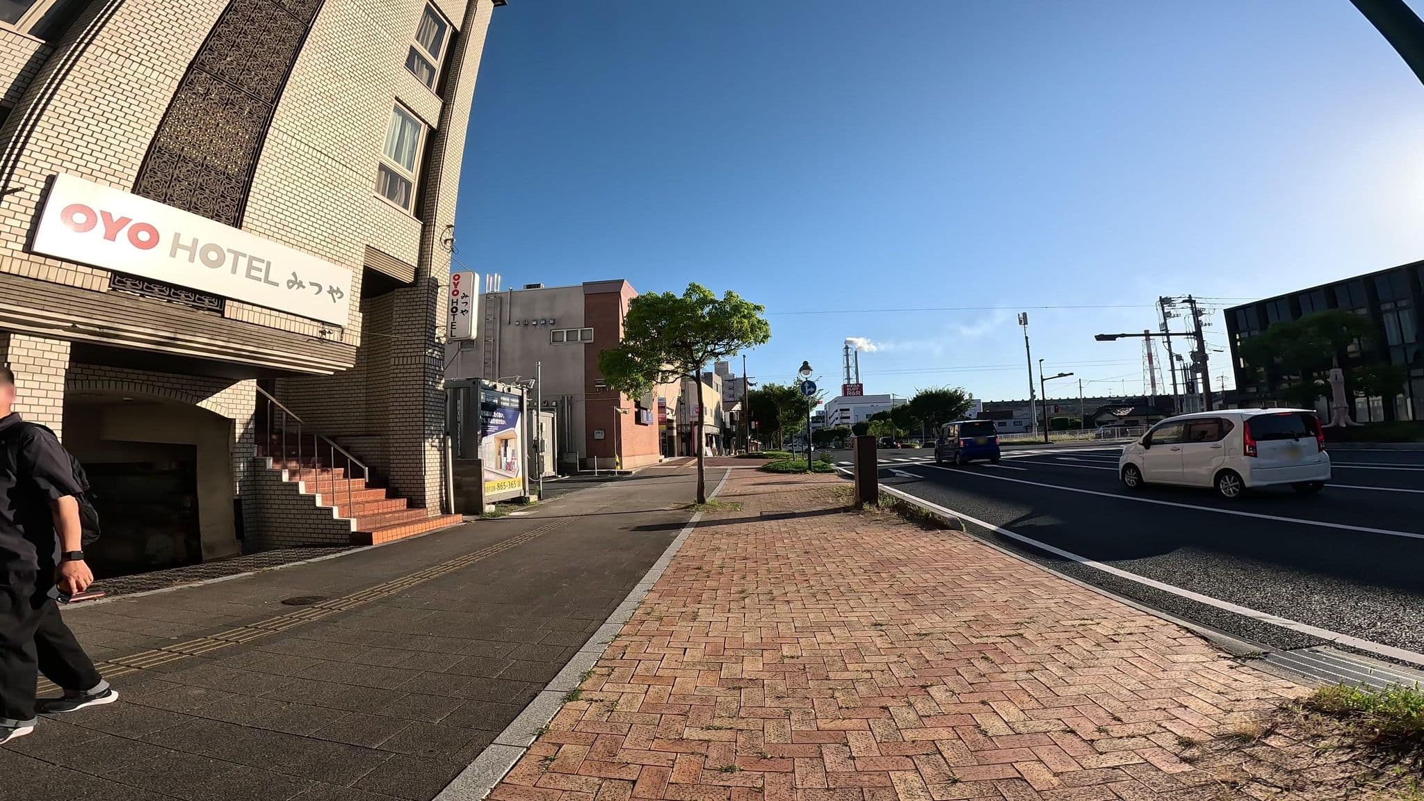 Street view near ビジネスホテルみつや, Ube — © alt9800 (CC BY-SA · Mapillary)