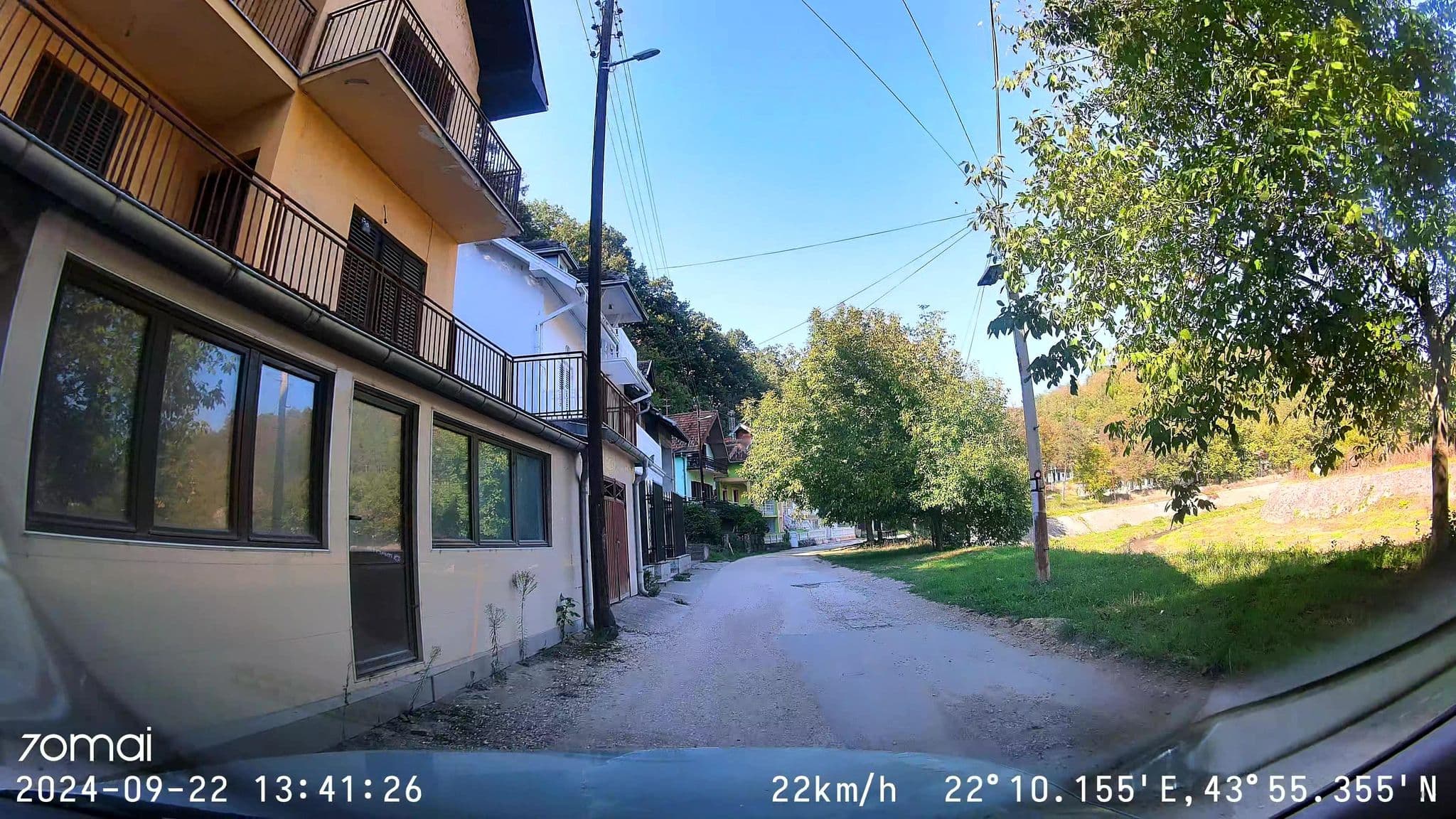 Street view near Vila Smeštaj, Zaječar — © krukarius (CC BY-SA · Mapillary)