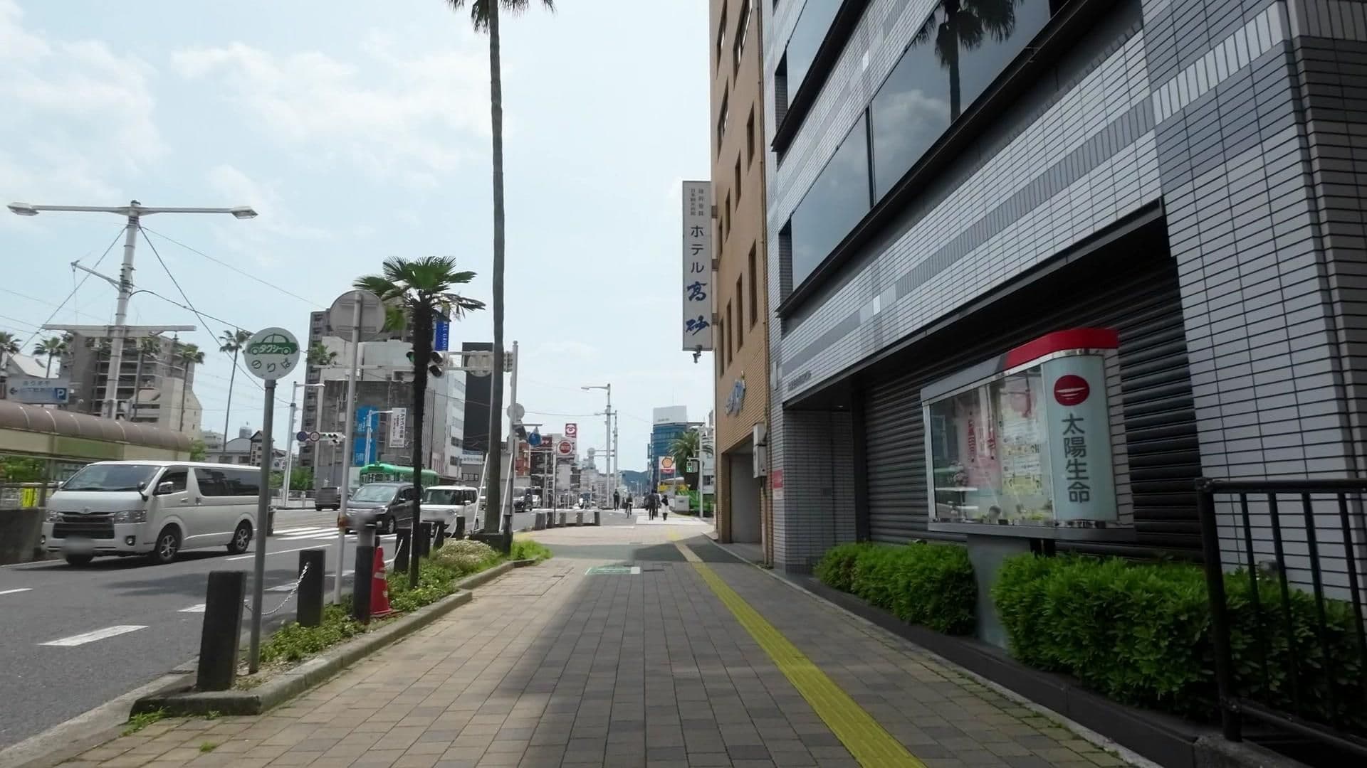 Street view near ホテル 高砂, Kochi — © drivephotograph (CC BY-SA · Mapillary)
