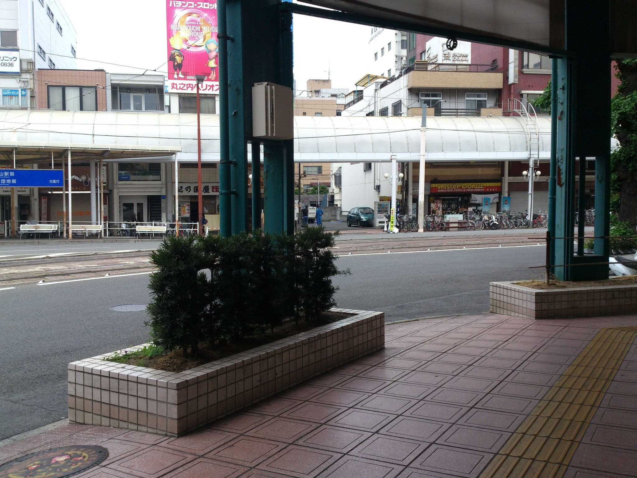 Street view near レフ松山市駅 by ベッセルホテルズ (REF Matsuyama City Station by VESSEL HOTELS), Matsuyama — © higa4 (CC BY-SA · Mapillary)