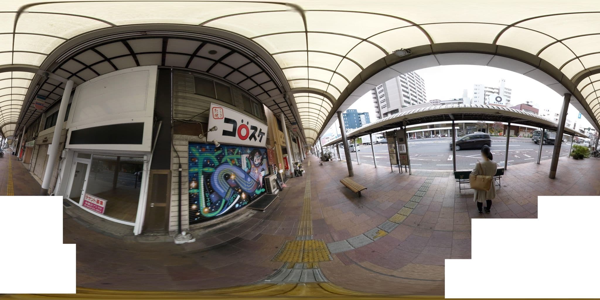 Street view near ゲストハウスクトマレ, Kure — © okadatsuneo (CC BY-SA · Mapillary)