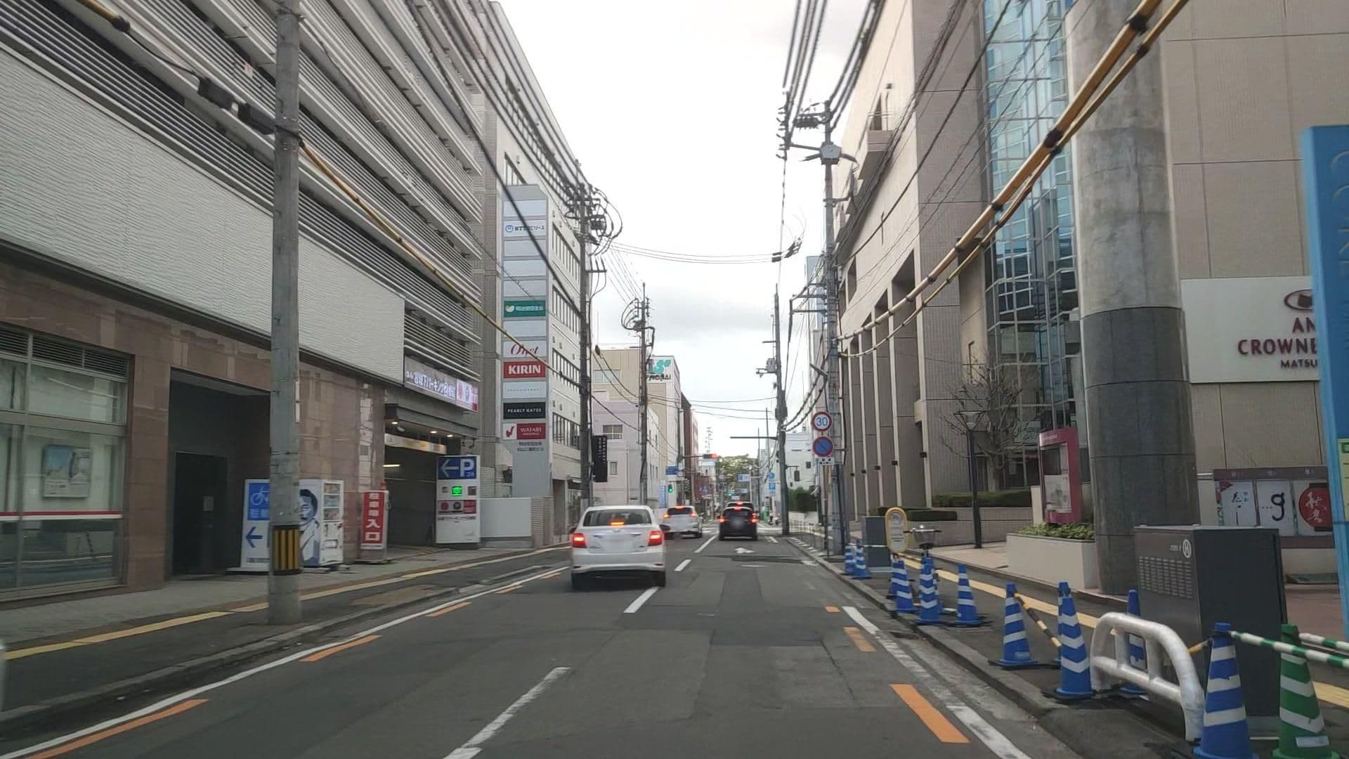 Street view near ANAクラウンプラザホテル松山アネックス, Matsuyama — © drivephotograph (CC BY-SA · Mapillary)