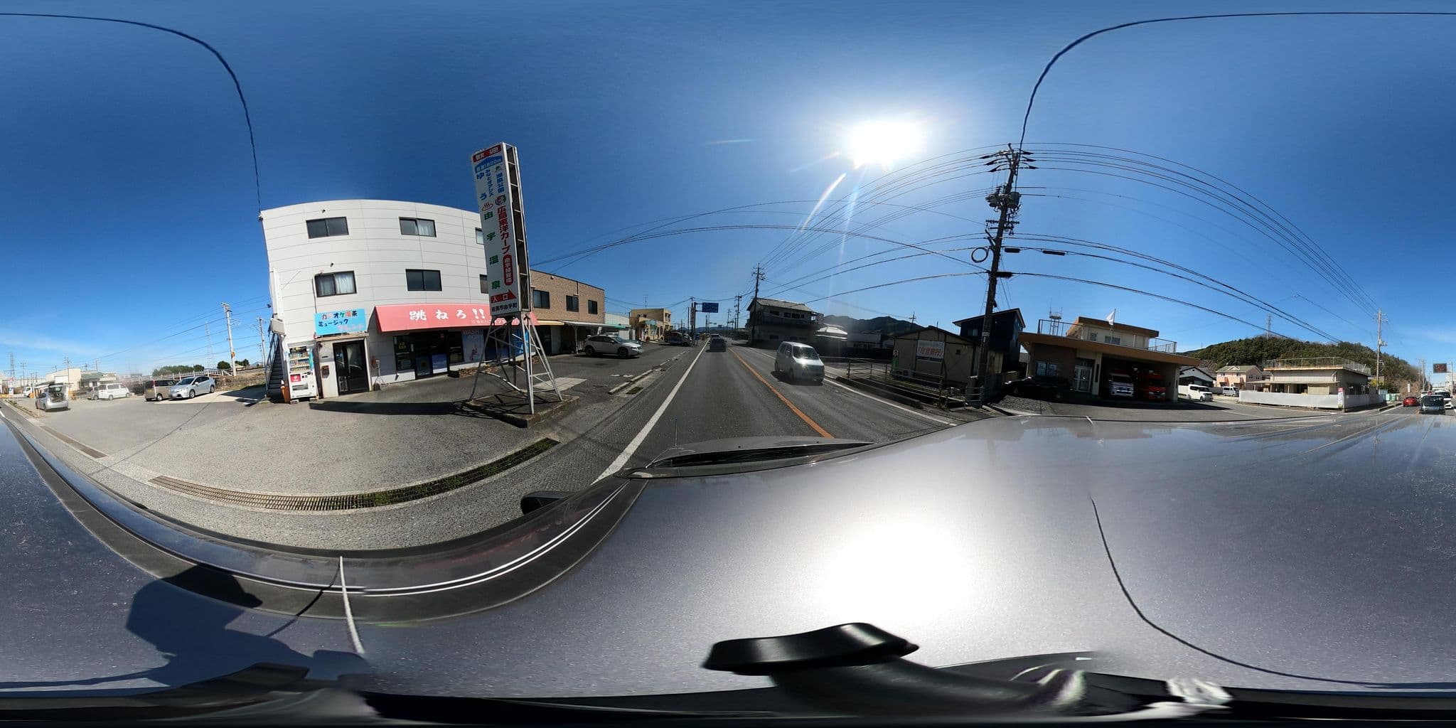 Street view near 田園ビジネス旅館, Iwakuni — © castletrain (CC BY-SA · Mapillary)