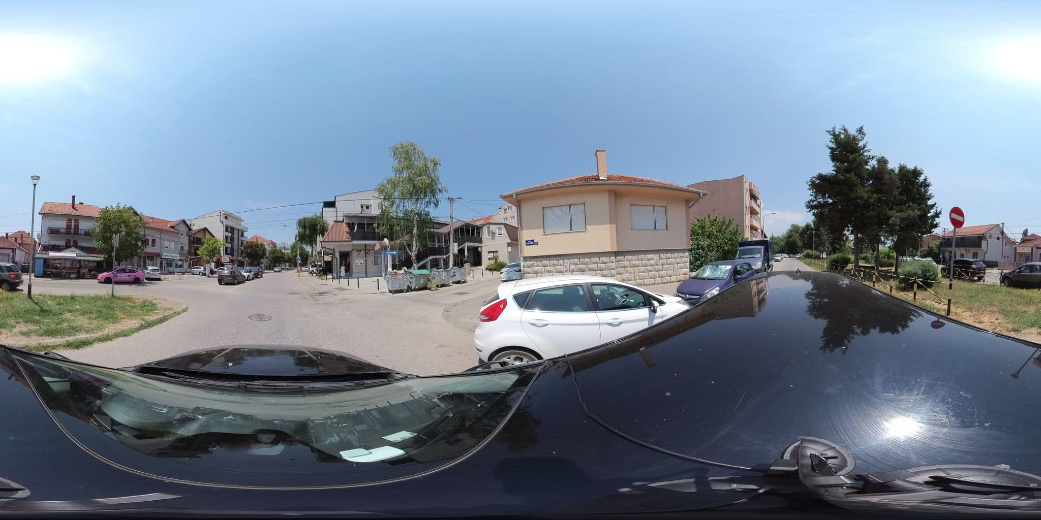 Street view near Memento Apartman, Kragujevac — © brackone (CC BY-SA · Mapillary)