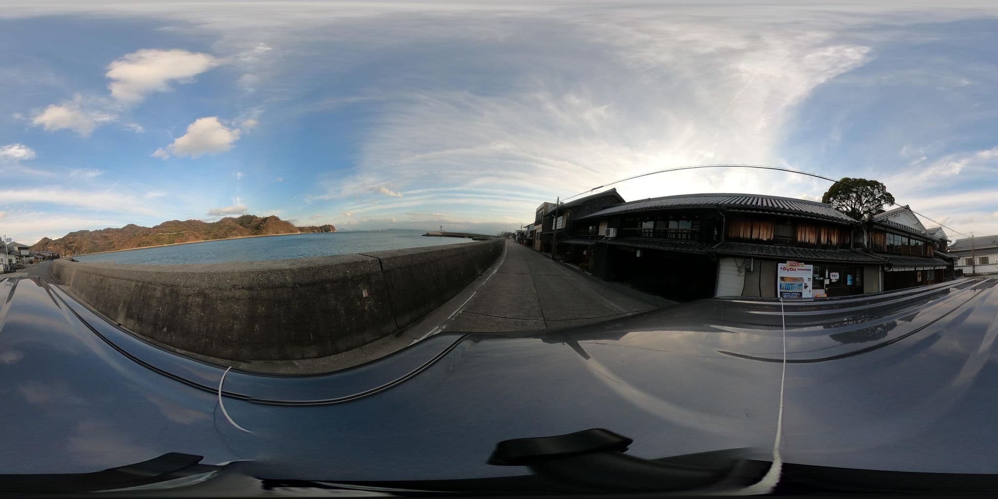 Street view near 閑月庵新豊 (SEAFRONT DINING 新豊), Sakaridani — © castletrain (CC BY-SA · Mapillary)