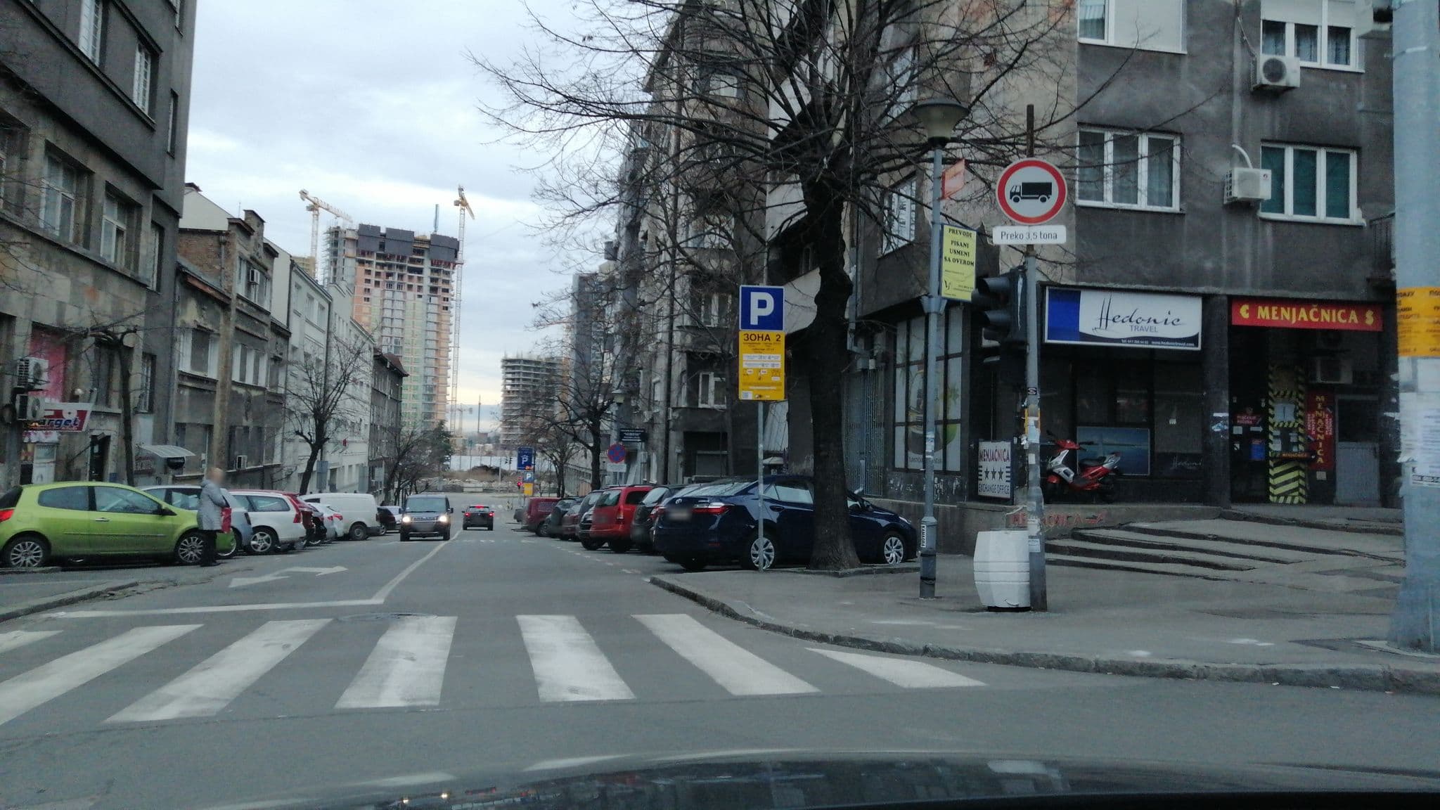 Street view near Move In Apartments, Belgrade