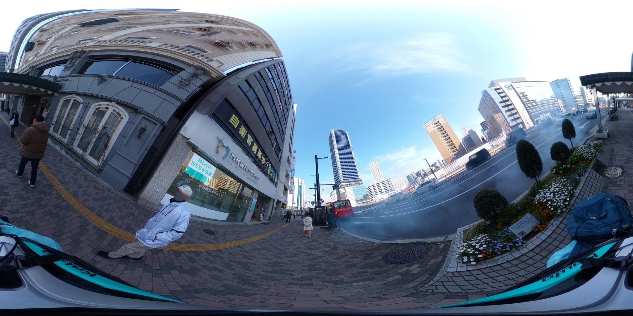 Street view near 広島グランドインテリジェントホテル, Hiroshima — © nmaruichi (CC BY-SA · Mapillary)