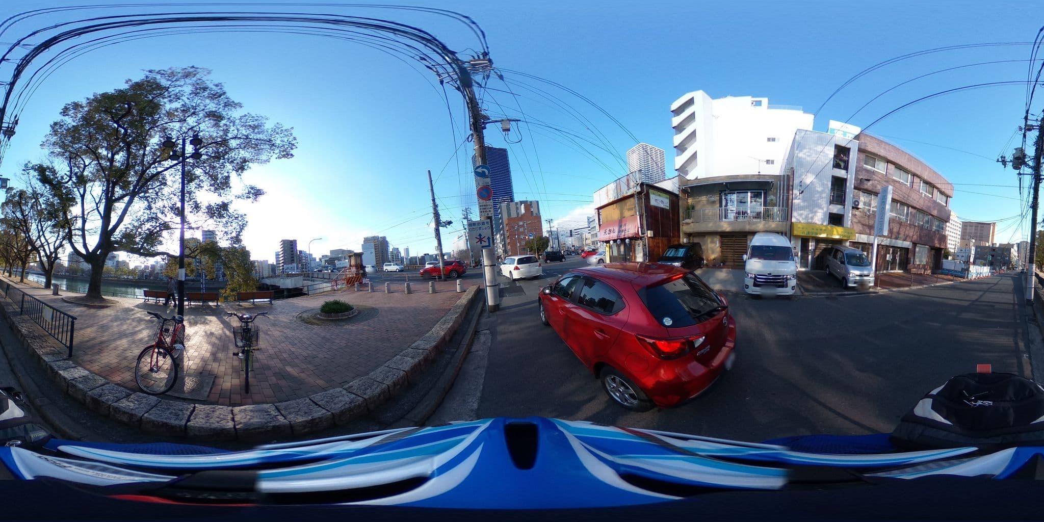 Street view near Randor Hotel Hiroshima Prestage, Hiroshima — © nmaruichi (CC BY-SA · Mapillary)
