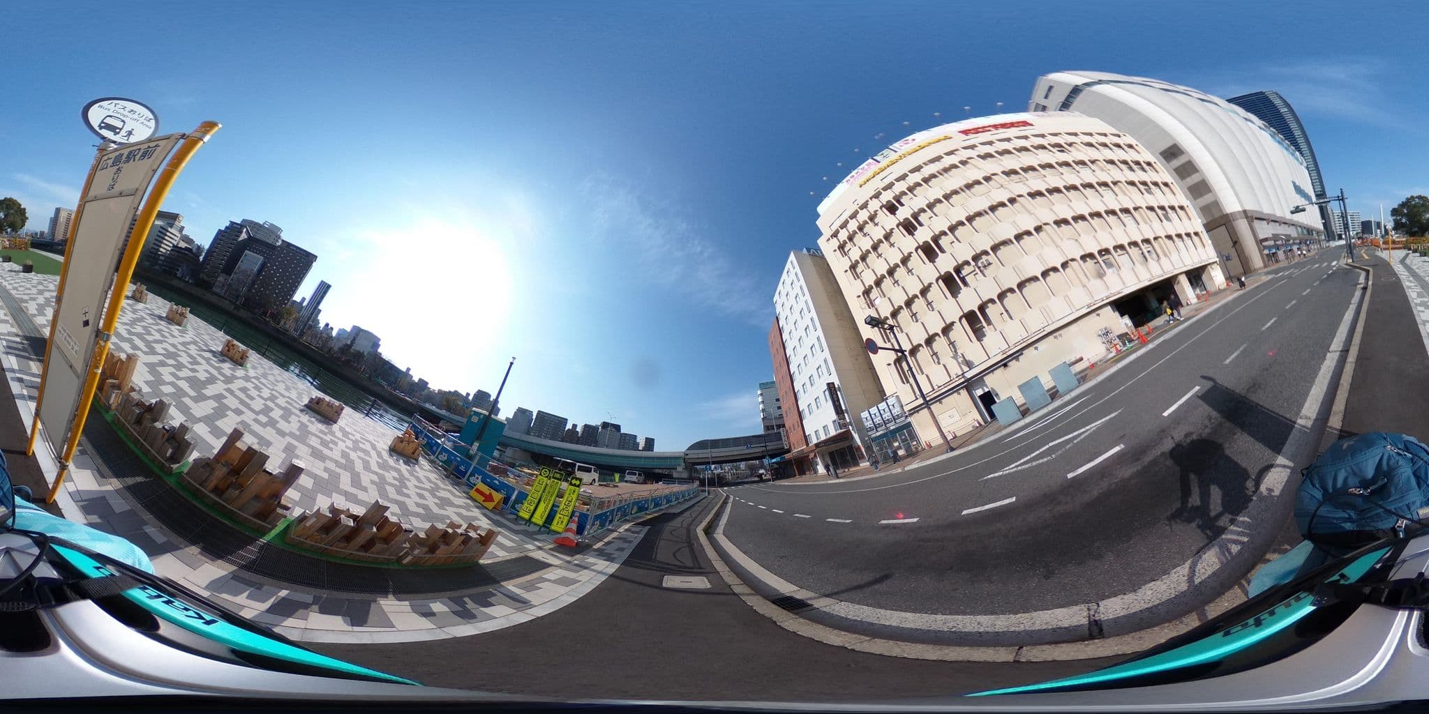Street view near アパホテル広島駅前, Hiroshima — © nmaruichi (CC BY-SA · Mapillary)