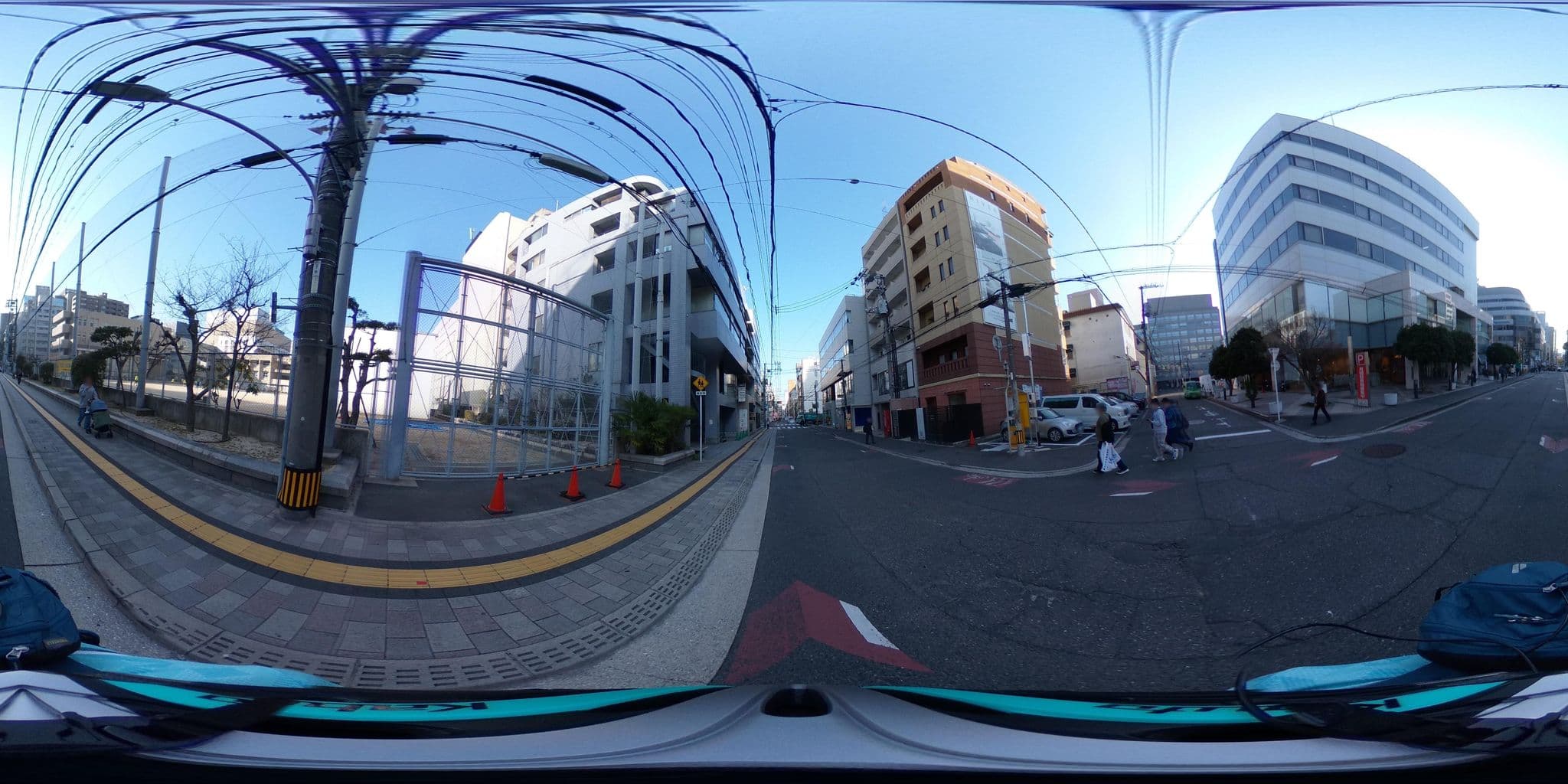 Street view near River Central Hiroshima, Hiroshima — © nmaruichi (CC BY-SA · Mapillary)