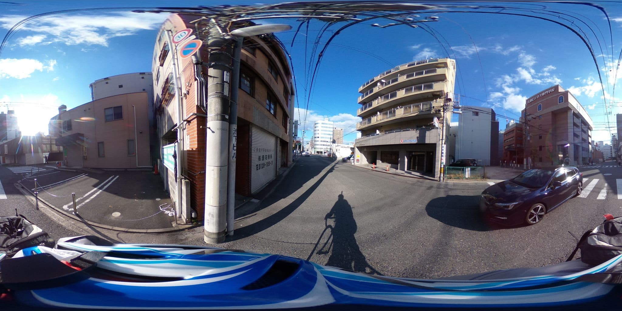 Street view near RIVER SUITES HIROSHIMA, Hiroshima — © nmaruichi (CC BY-SA · Mapillary)