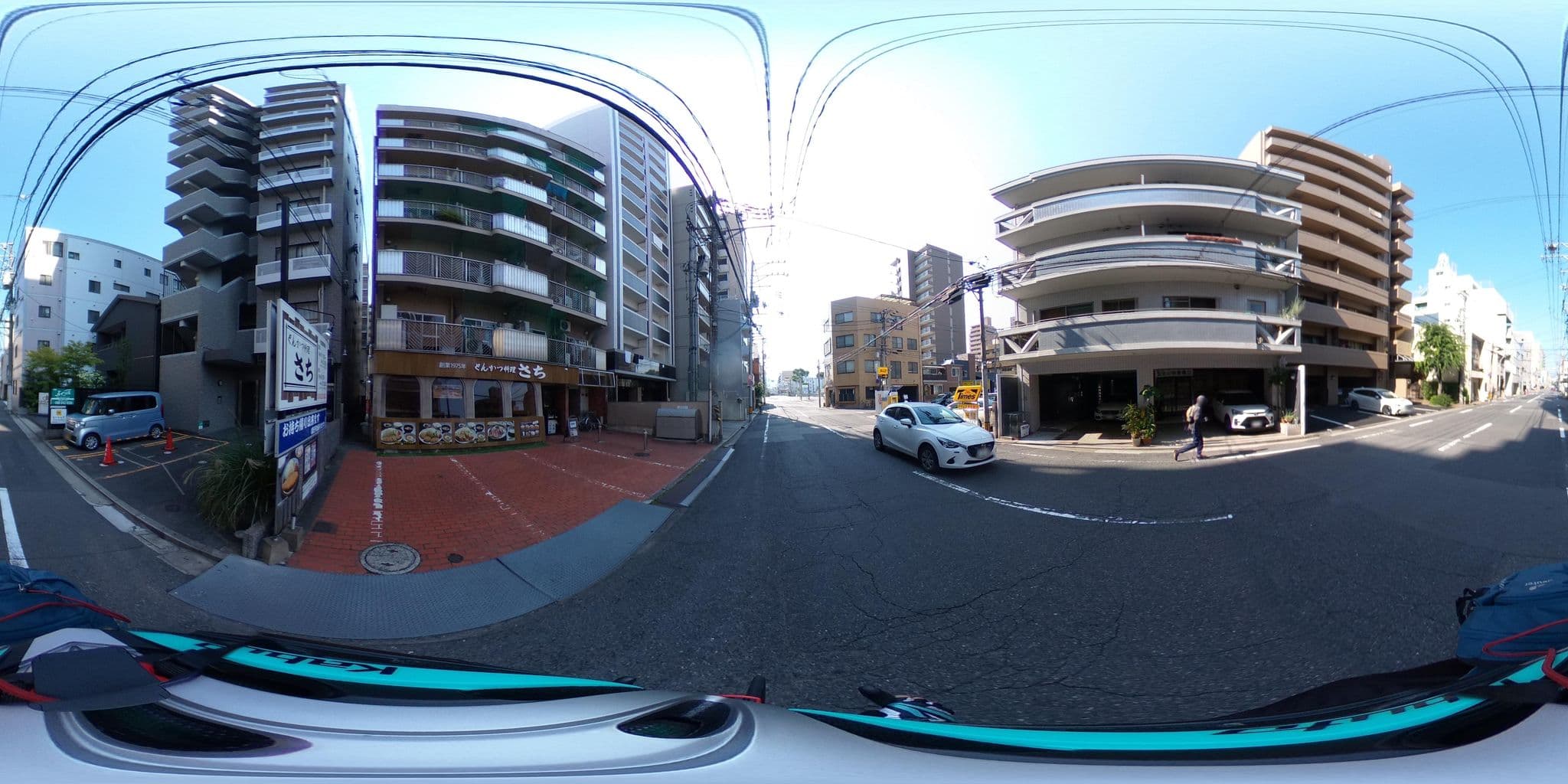 Street view near ホテルクラス広島土橋, Hiroshima — © nmaruichi (CC BY-SA · Mapillary)