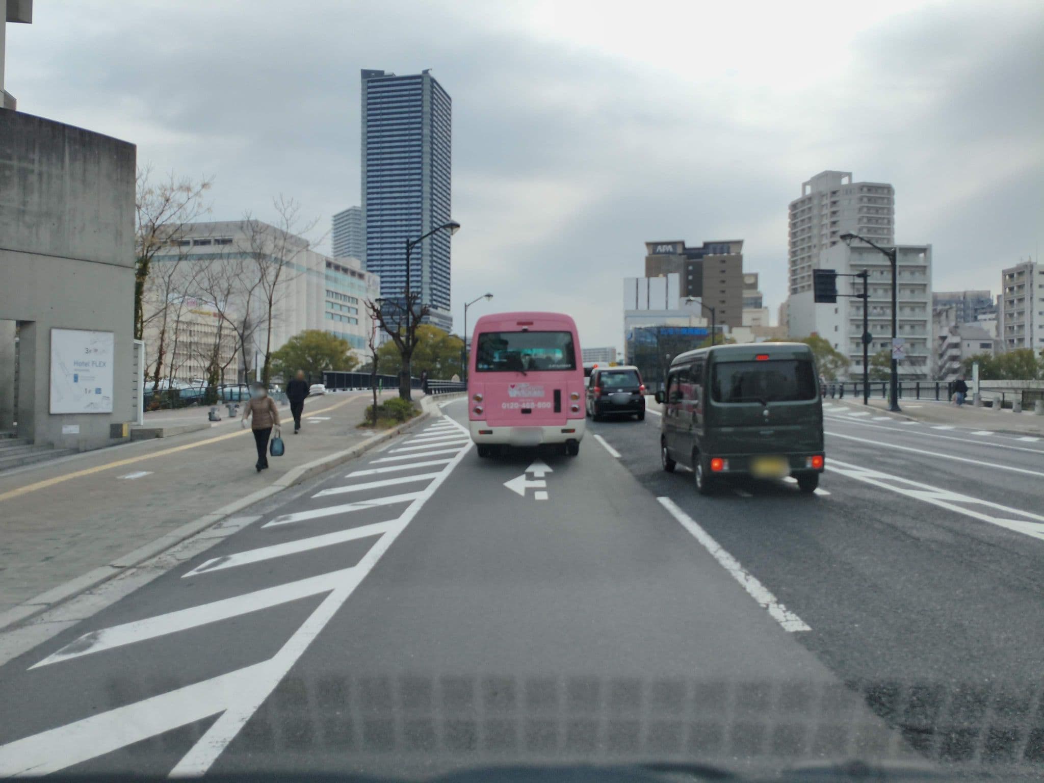 Street view near Hotel FLEX Hiroshima ホテルフレックス, Hiroshima — © parond (CC BY-SA · Mapillary)