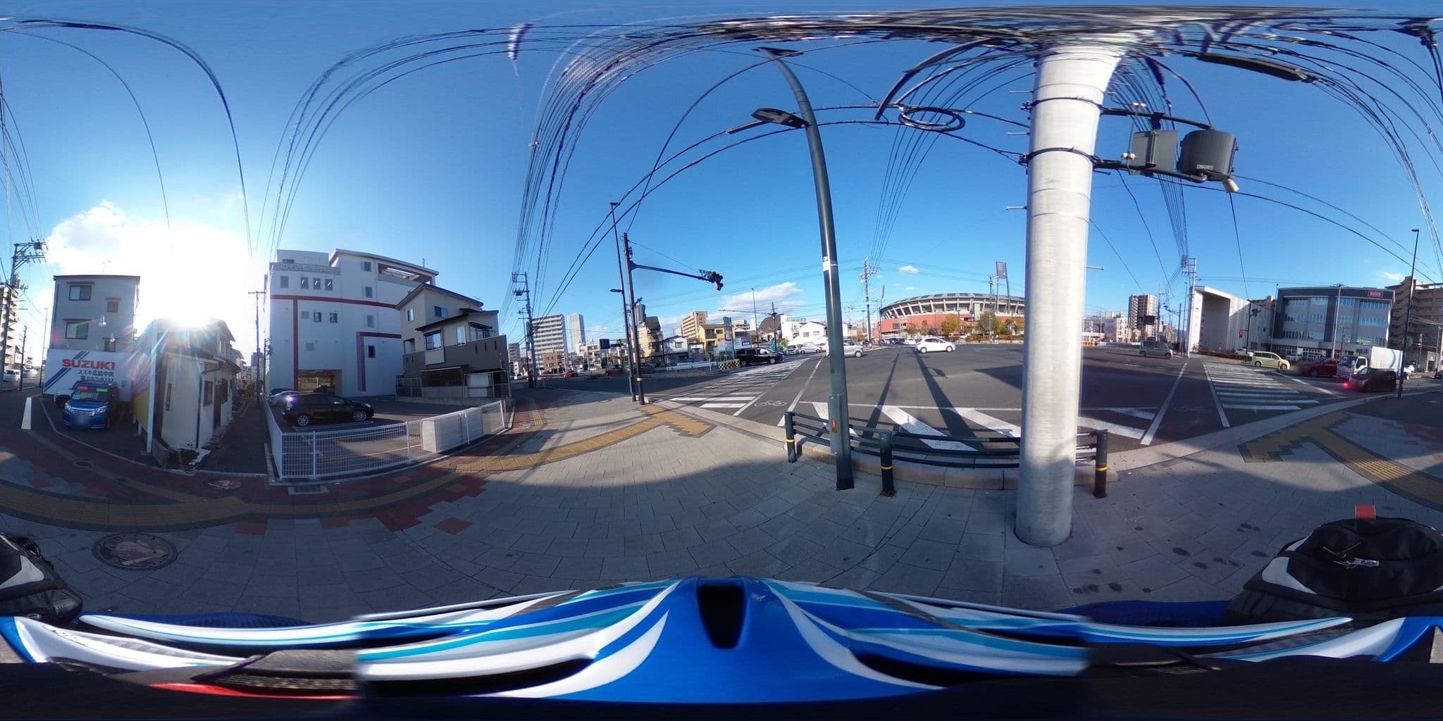 Street view near Hiroshima Guesthouse HARU, Hiroshima — © nmaruichi (CC BY-SA · Mapillary)