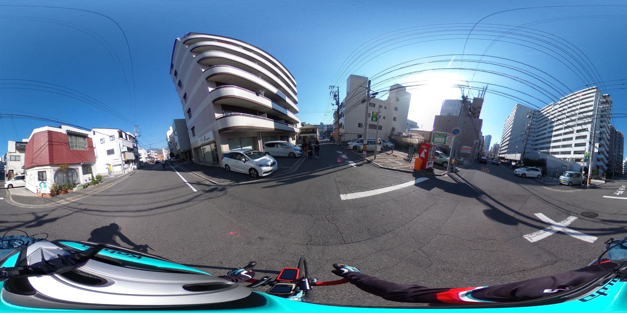 Street view near ゲストハウス・ラッピー, Hiroshima — © nmaruichi (CC BY-SA · Mapillary)