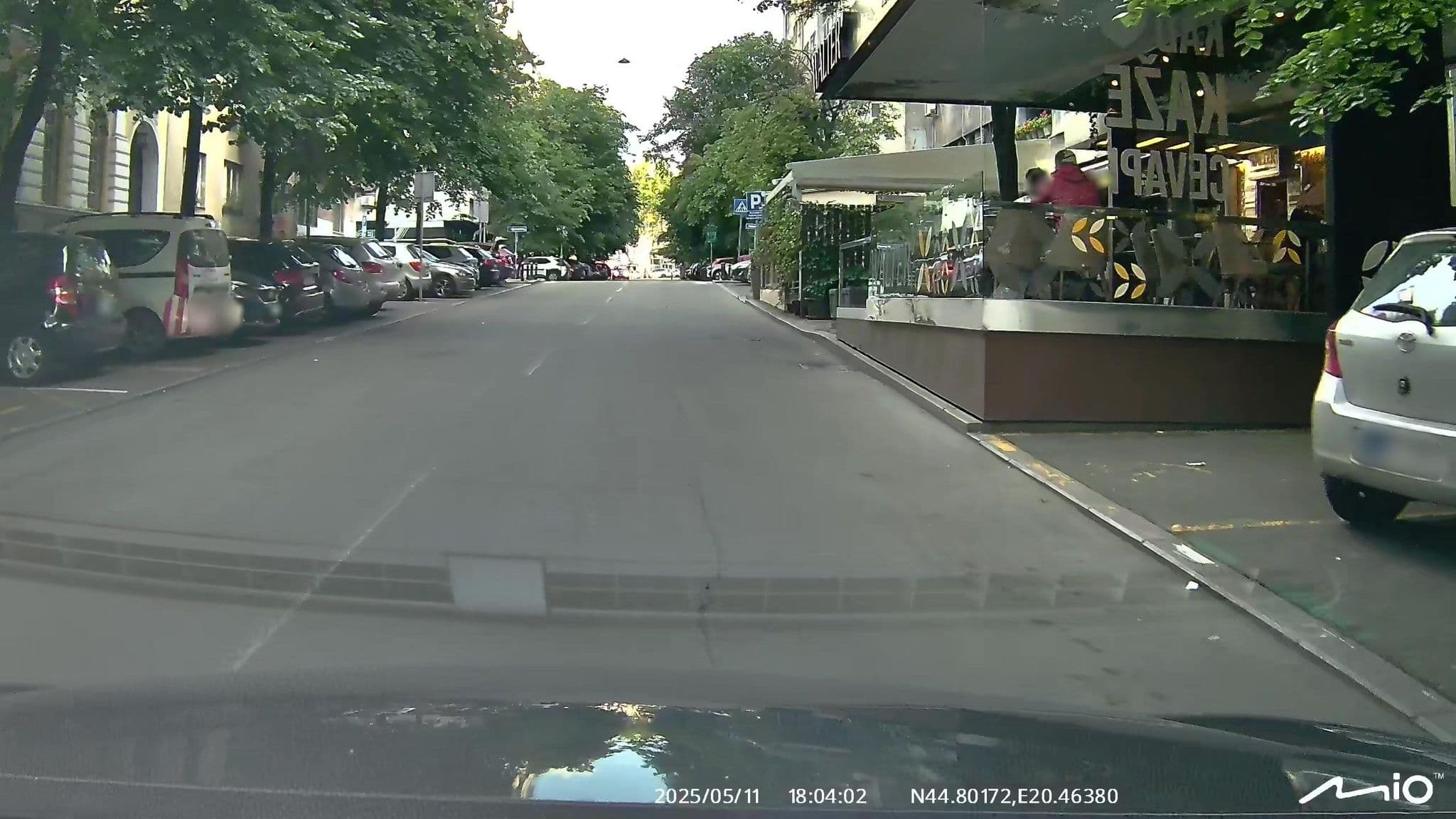 Street view near Slavija Space, Belgrade — © puky (CC BY-SA · Mapillary)