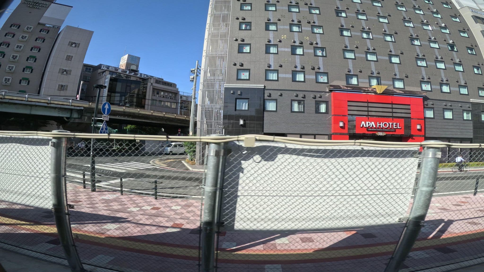 Street view near Hiroshima Base Hotel, Hiroshima — © okadatsuneo (CC BY-SA · Mapillary)