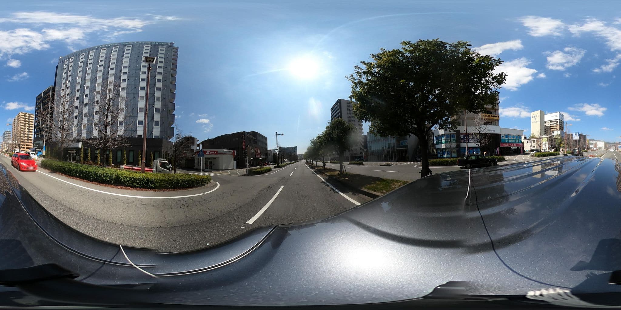 Street view near ルートイン 東広島西条駅前, Higashihiroshima — © castletrain (CC BY-SA · Mapillary)