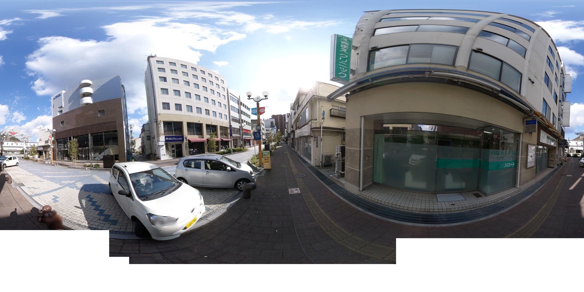 Street view near Hotel Yassa, Mihara — © okadatsuneo (CC BY-SA · Mapillary)