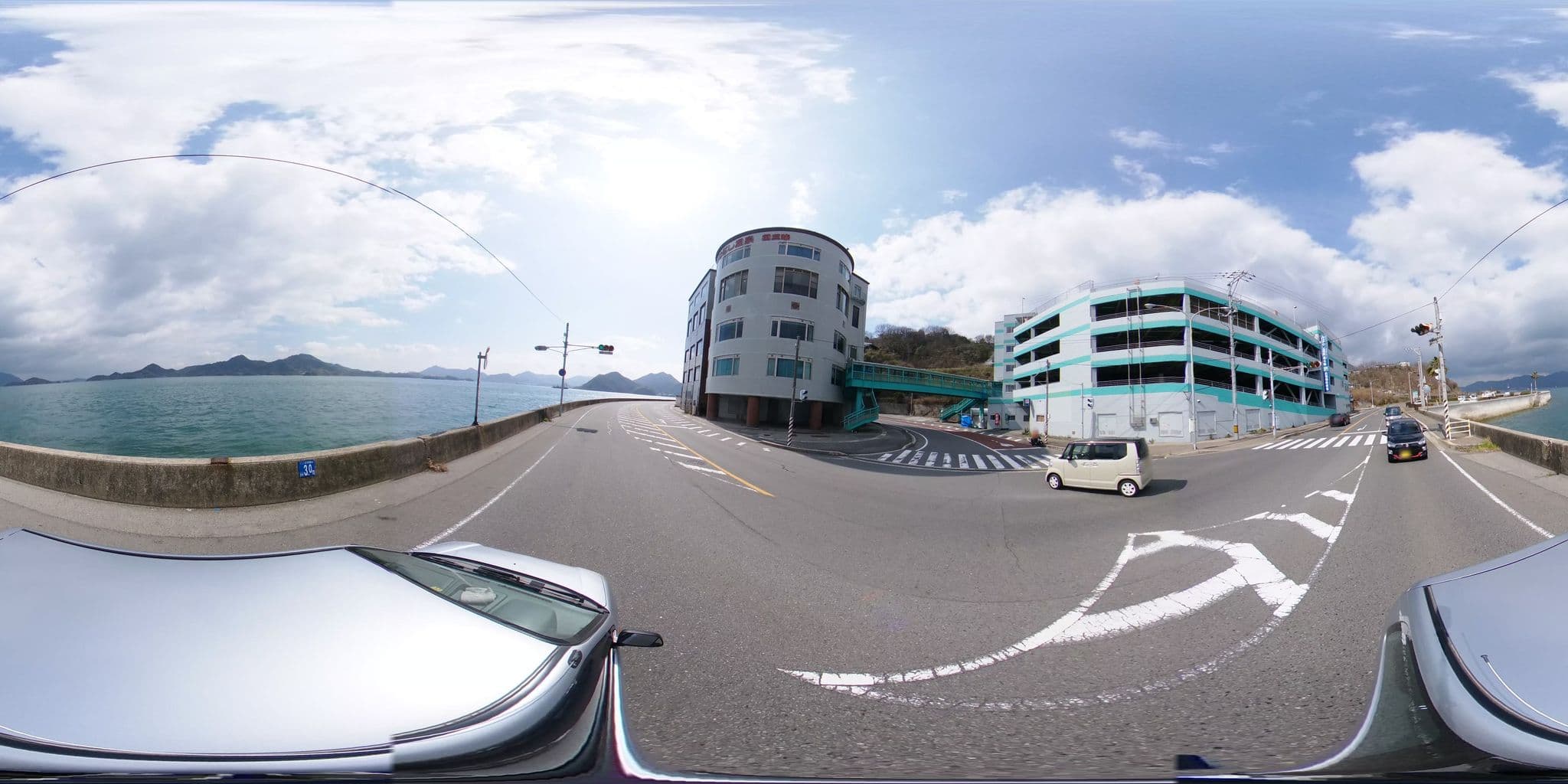 Street view near みはらし温泉 夢の宿, Mihara — © potaro67v (CC BY-SA · Mapillary)