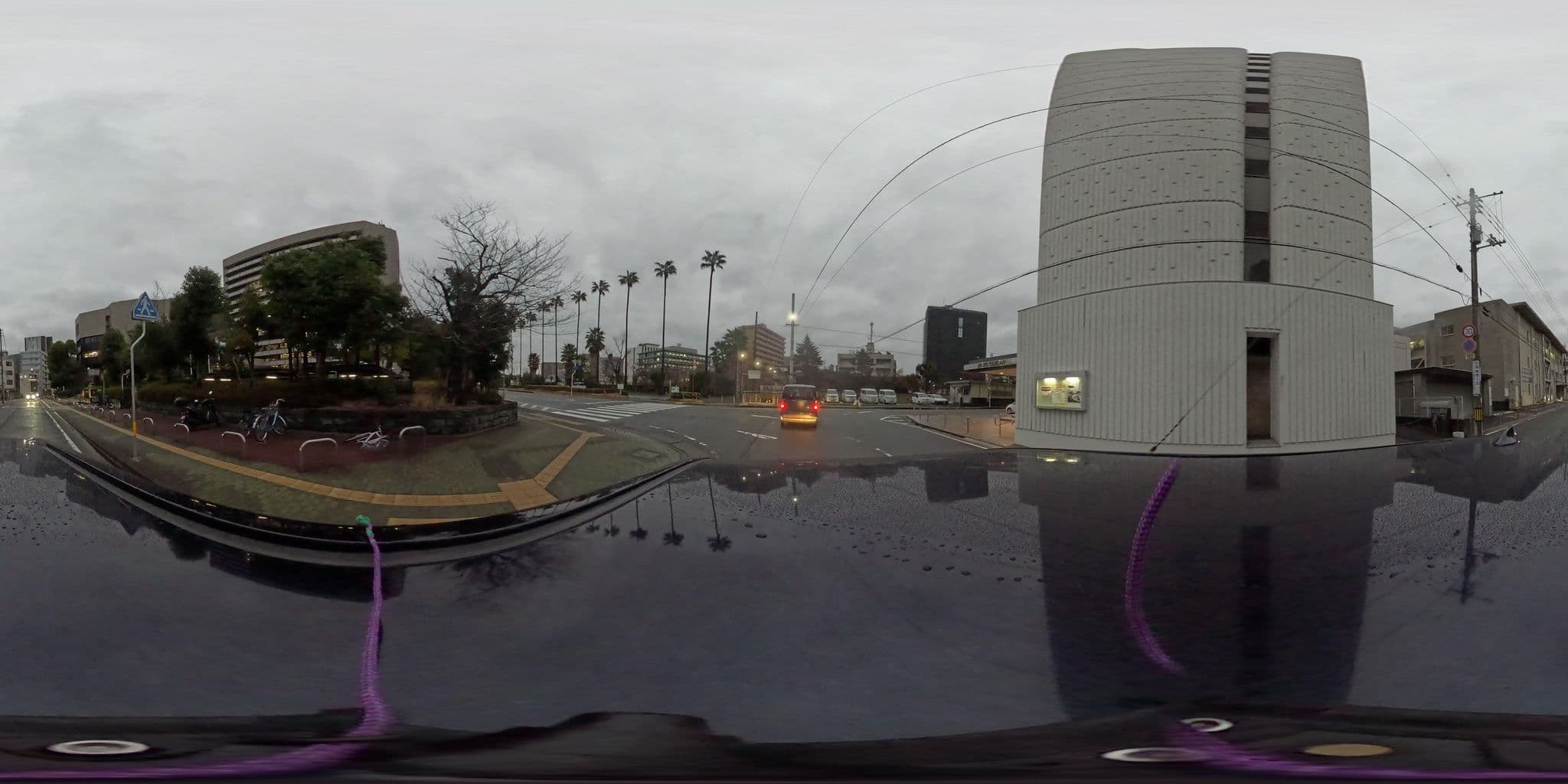 Street view near ホテル 千秋閣, Tokushima — © yumechan (CC BY-SA · Mapillary)