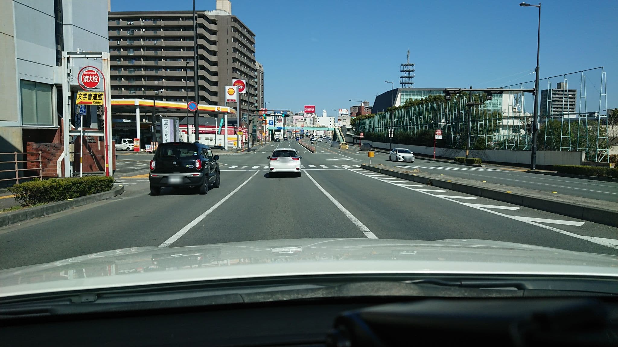 Street view near ホテル プラザイン徳島, Tokushima — © poncotsu (CC BY-SA · Mapillary)
