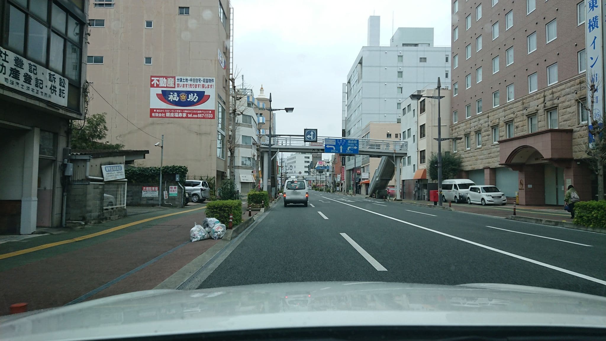 Street view near アルファホテル徳島, Tokushima — © poncotsu (CC BY-SA · Mapillary)