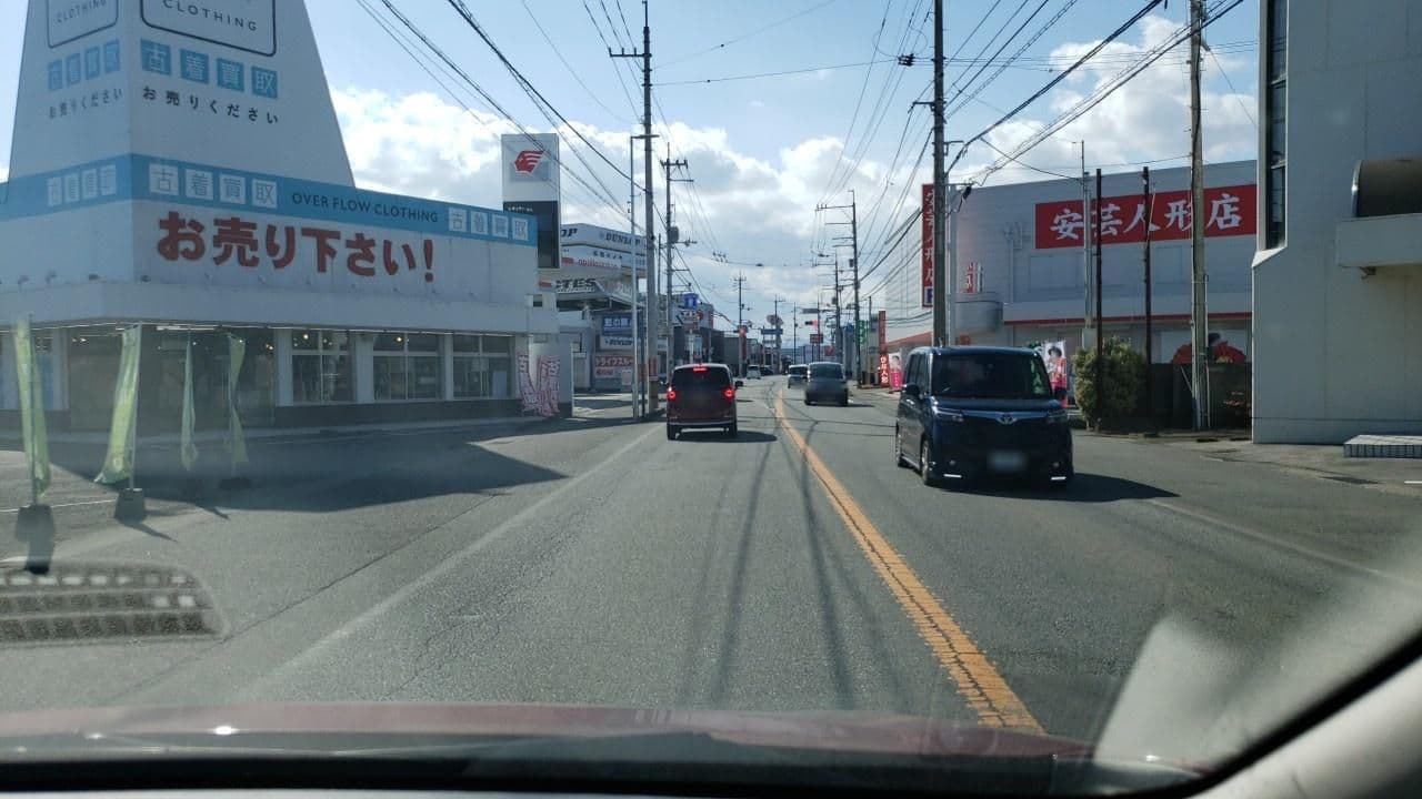 Street view near 久次米ビジネスホテル, Okuno — © harimawood (CC BY-SA · Mapillary)