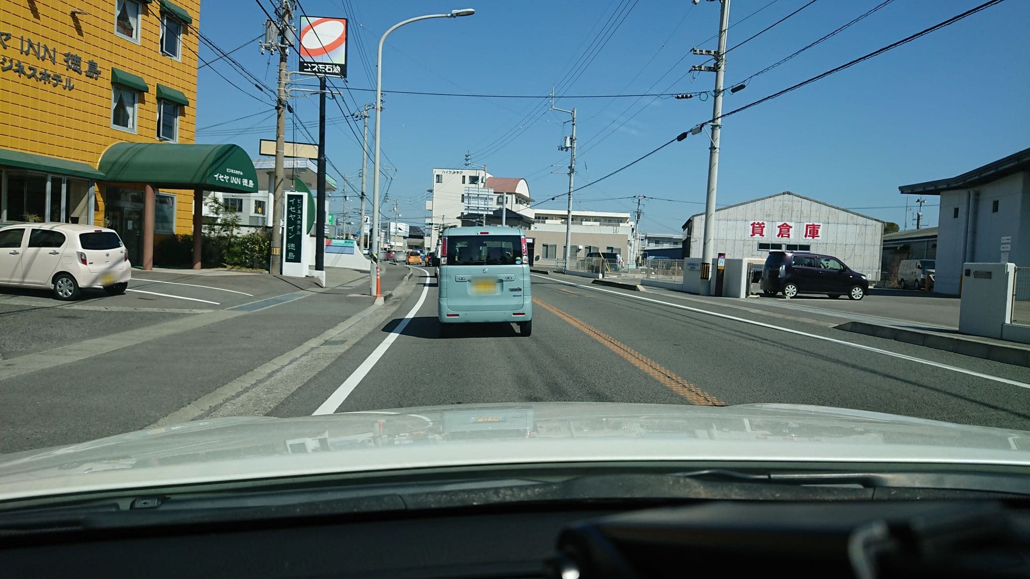 Street view near イセヤInn, Matsushige — © poncotsu (CC BY-SA · Mapillary)