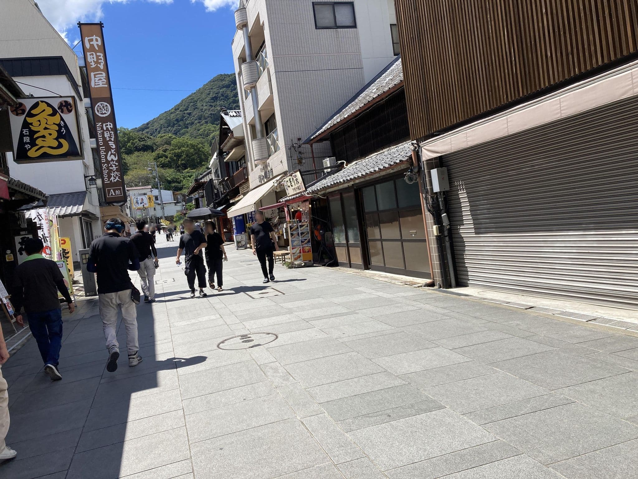 Street view near わたやRYOKAN (こんぴら温泉郷 ホテルニューわたや), Kotohira — © 24kawa (CC BY-SA · Mapillary)