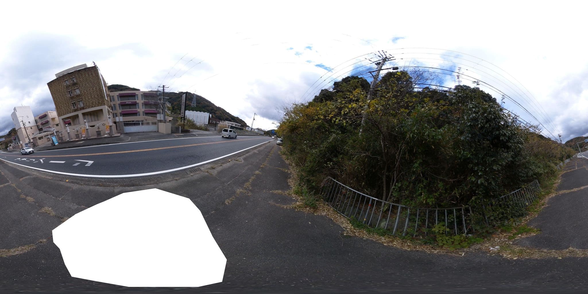 Street view near ホテルファイン岬南一番地I・II店, Fuke — © okadatsuneo (CC BY-SA · Mapillary)