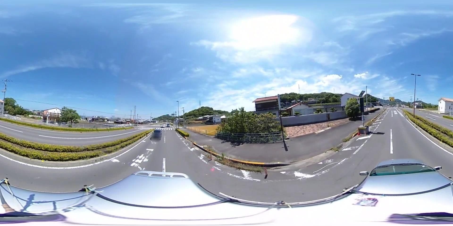 Street view near でぐち荘, Tadotsu — © potaro67v (CC BY-SA · Mapillary)