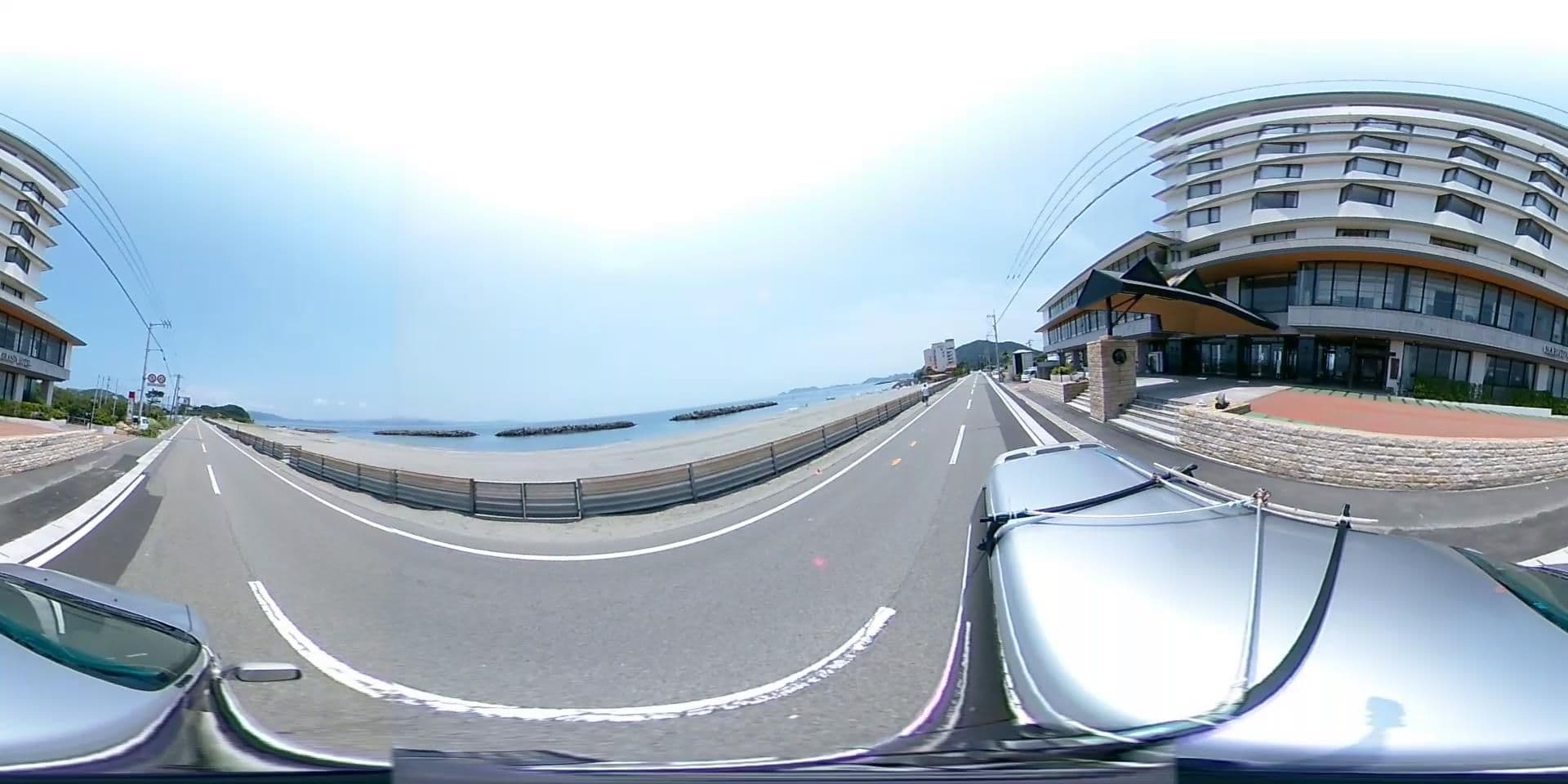 Street view near 鳴門グランドホテル海月, Narutochō-mitsuishi — © potaro67v (CC BY-SA · Mapillary)