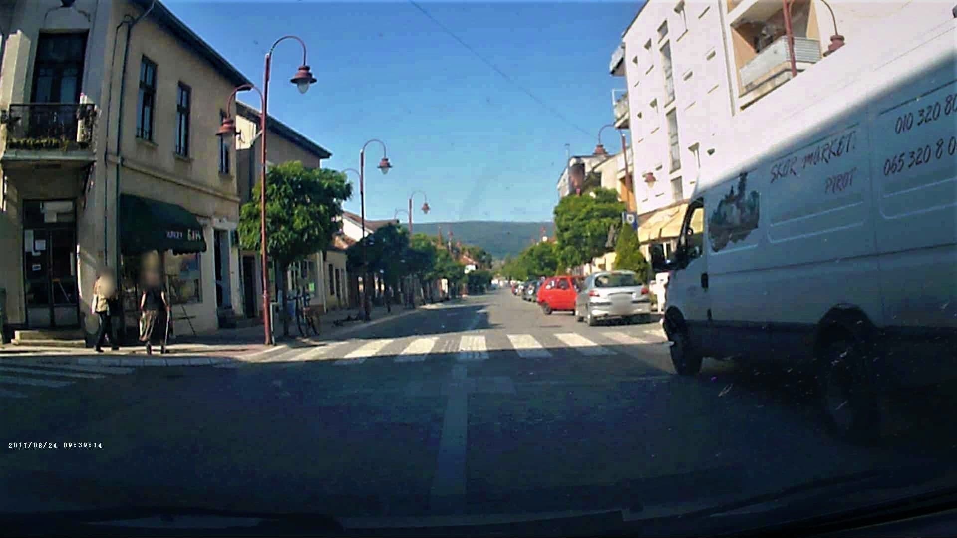 Street view near Hotel Sax Balkan, Pirot — © valentin (CC BY-SA · Mapillary)