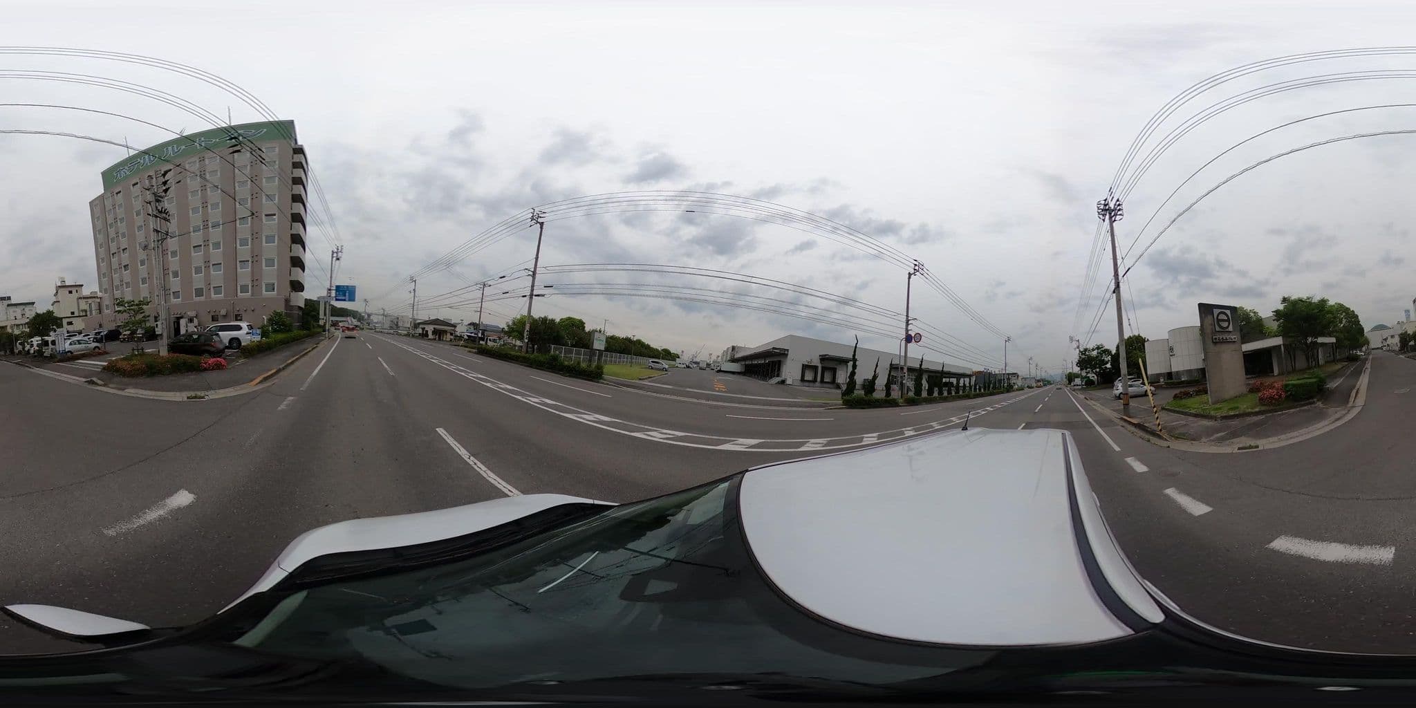 Street view near ホテルルートイン坂出北インター, Sakaidechō — © flashkiwi (CC BY-SA · Mapillary)