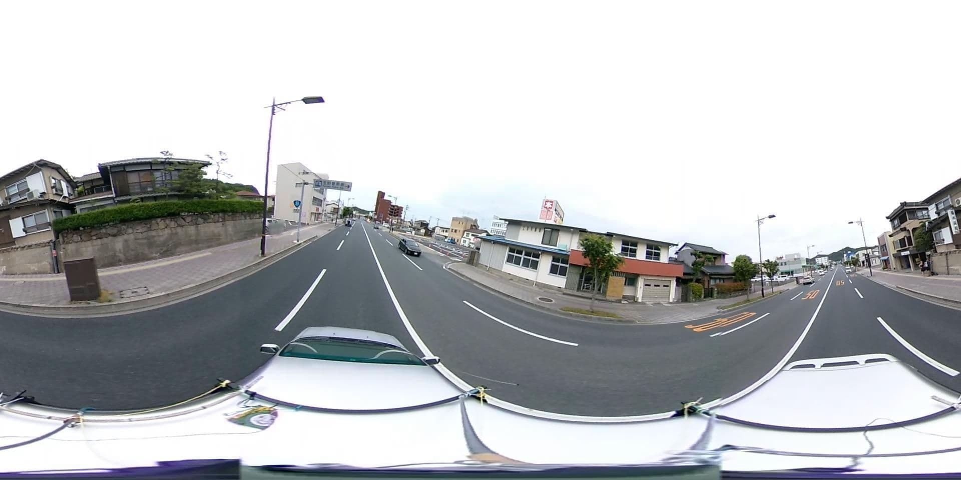 Street view near Kikusui Ryokan, Tamano — © potaro67v (CC BY-SA · Mapillary)