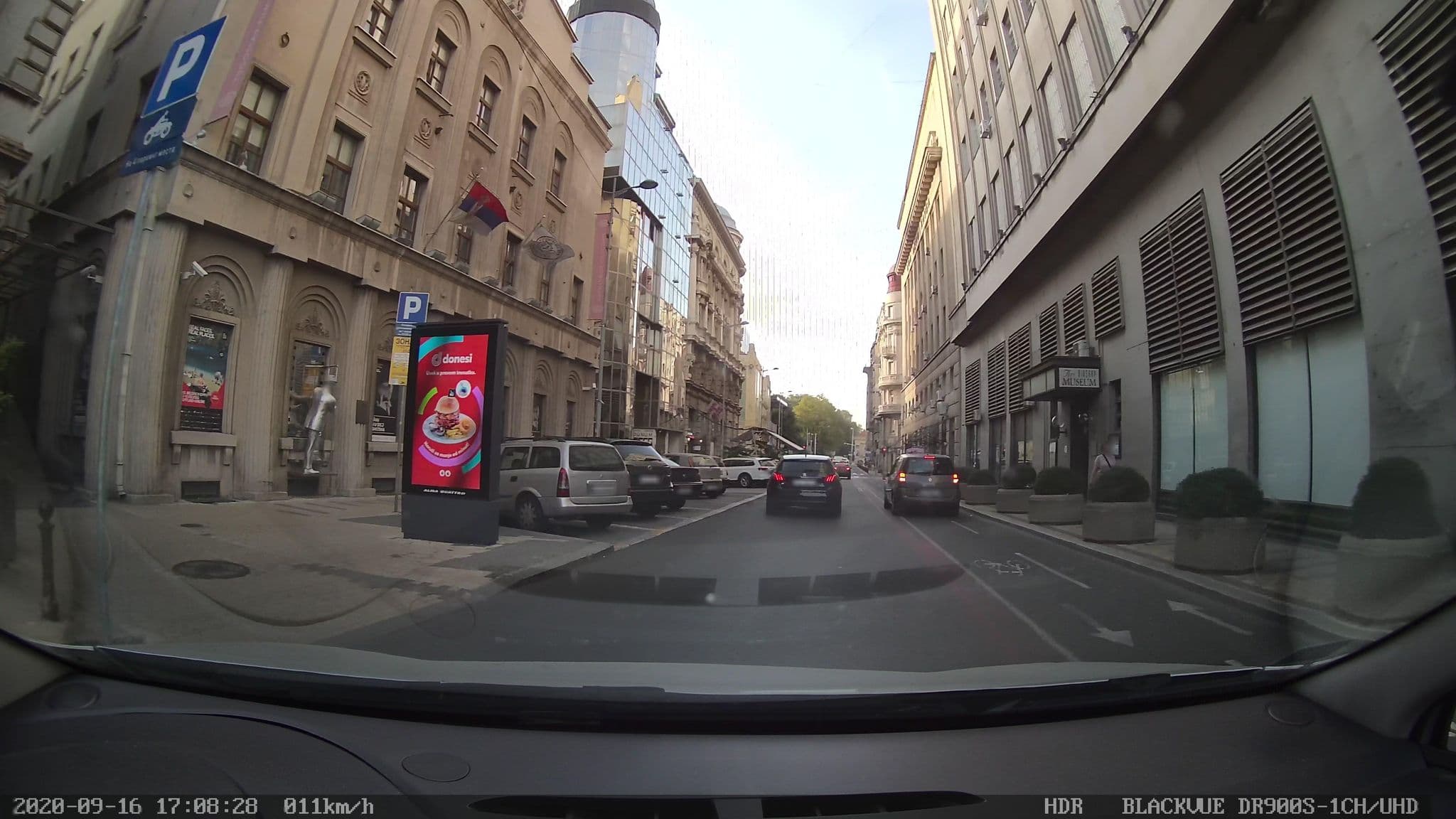 Street view near Square Nine, Belgrade