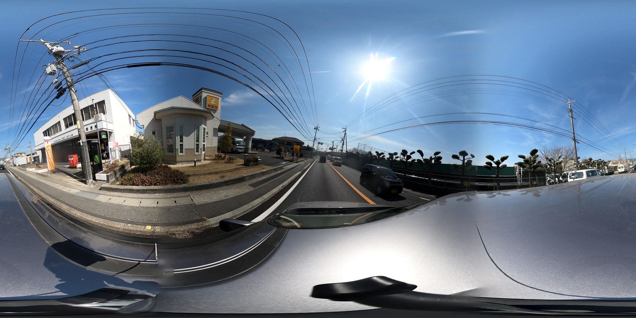 Street view near ファミリーロッジ旅籠屋 岡山店, Sōja — © castletrain (CC BY-SA · Mapillary)