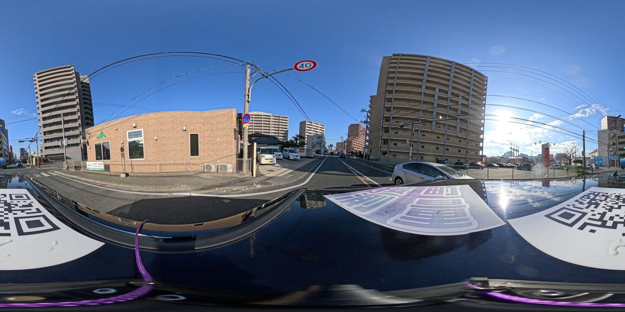 Street view near ビジネスイン倉敷, Kurashiki — © yumechan (CC BY-SA · Mapillary)