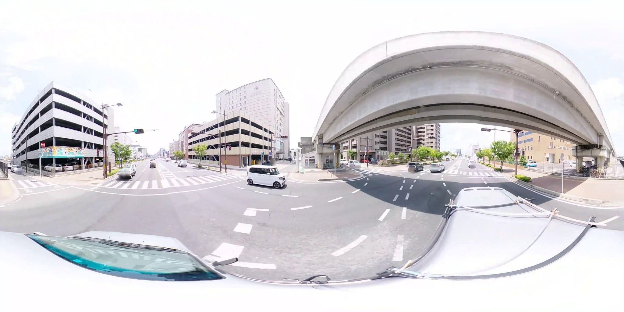 Street view near 岡山シティホテル厚生町, Okayama — © potaro67v (CC BY-SA · Mapillary)